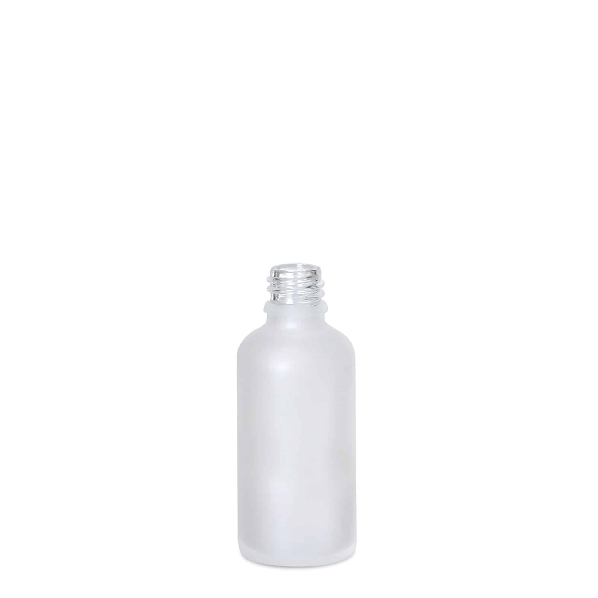 Frasco medicinal 50 ml, vidrio, esmerilado, boca: DIN 18 Frasco medicinal 50 ml, vidrio, esmerilado, boca: DIN 18