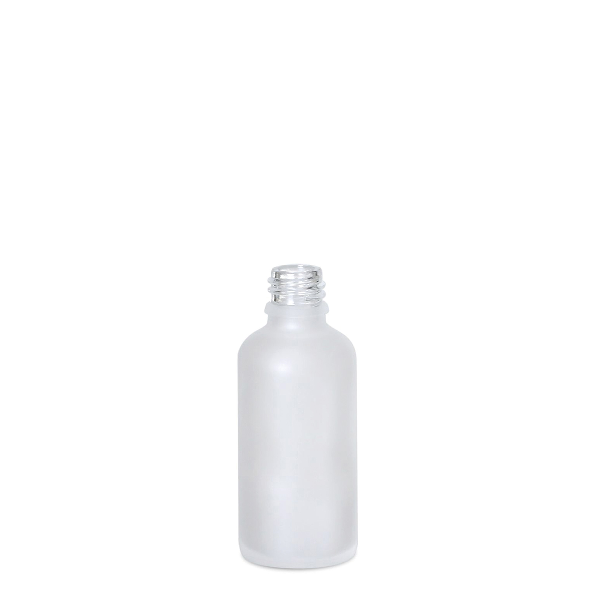 50 ml frasco medicinal, vidrio, esmerilado, boca: DIN 18