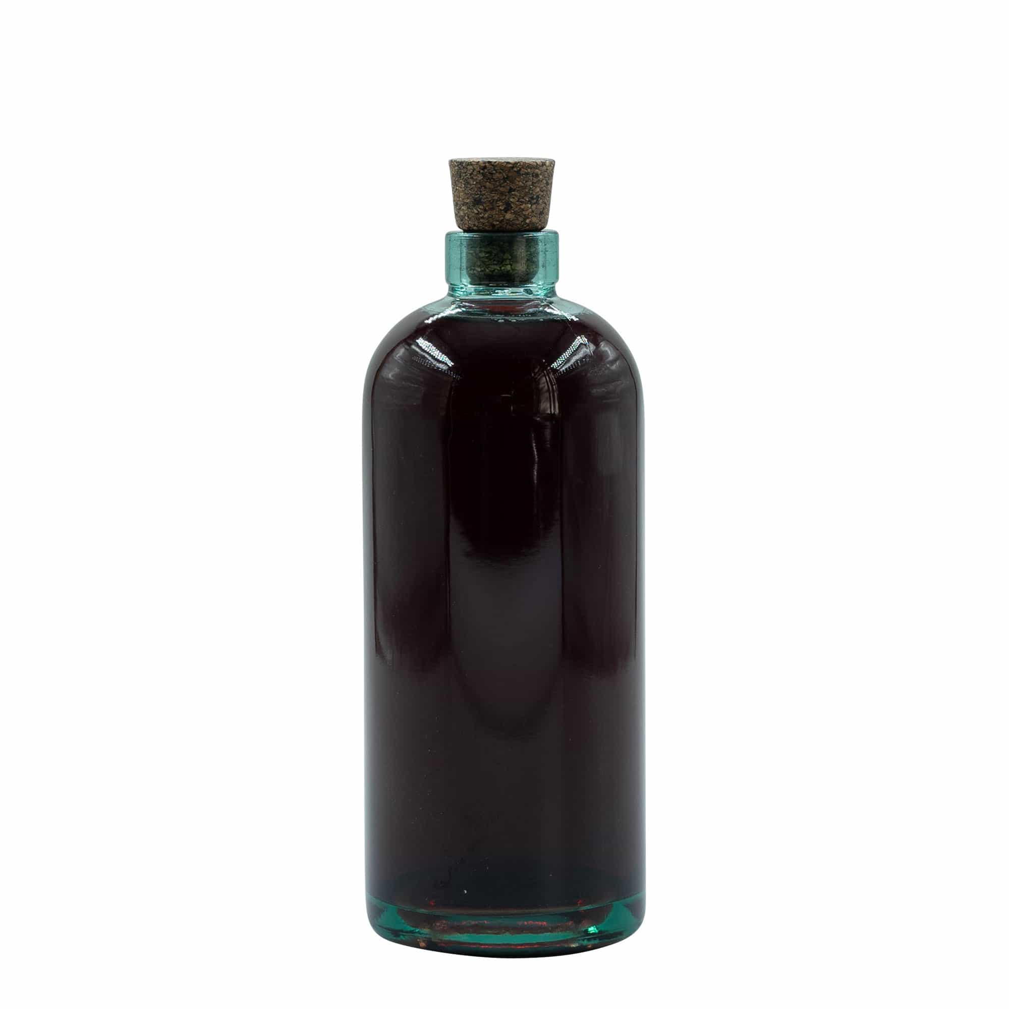 Botella de vidrio 'Farm' de 700 ml, boca: corcho
