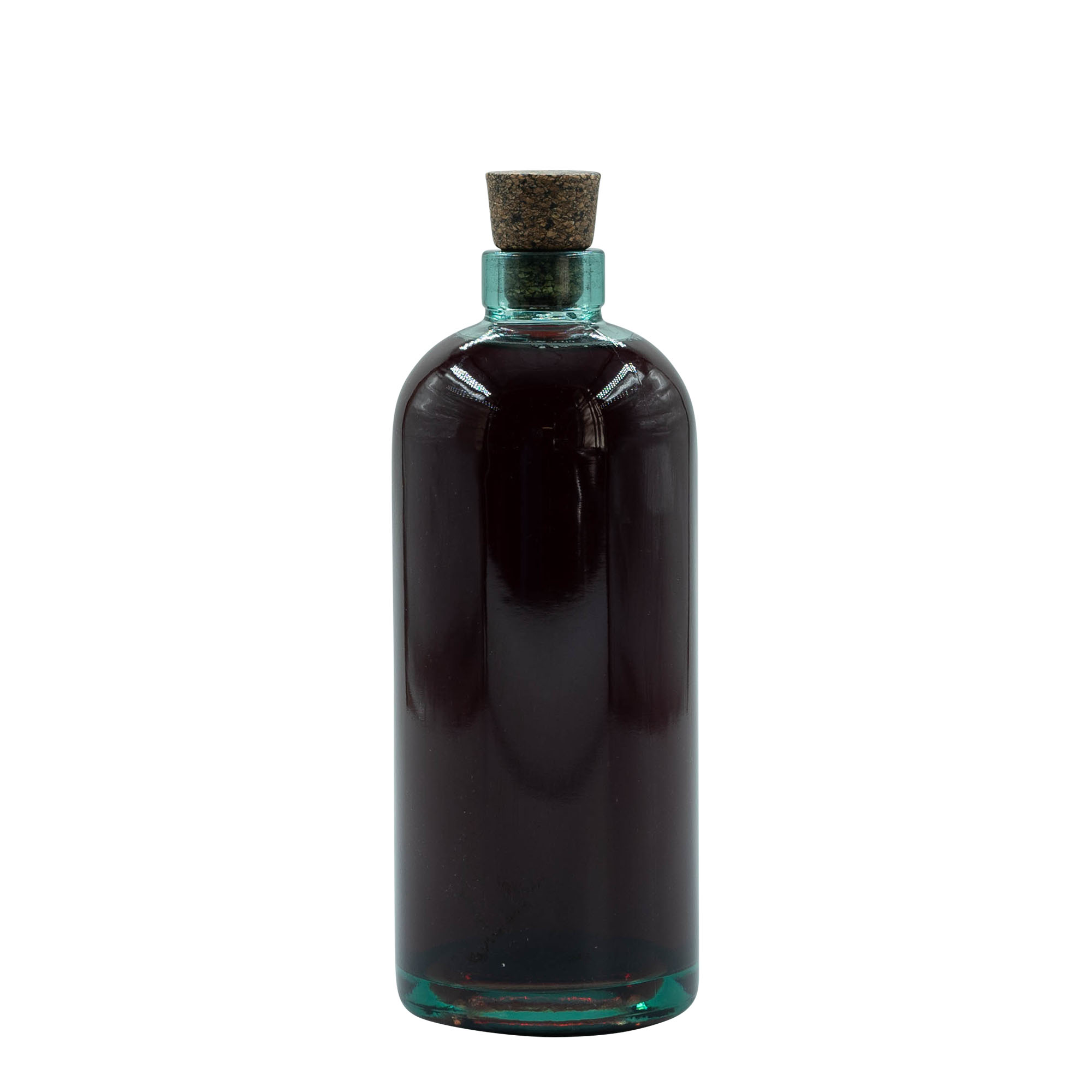Botella de vidrio de 700 ml 'Farm', boca: corcho