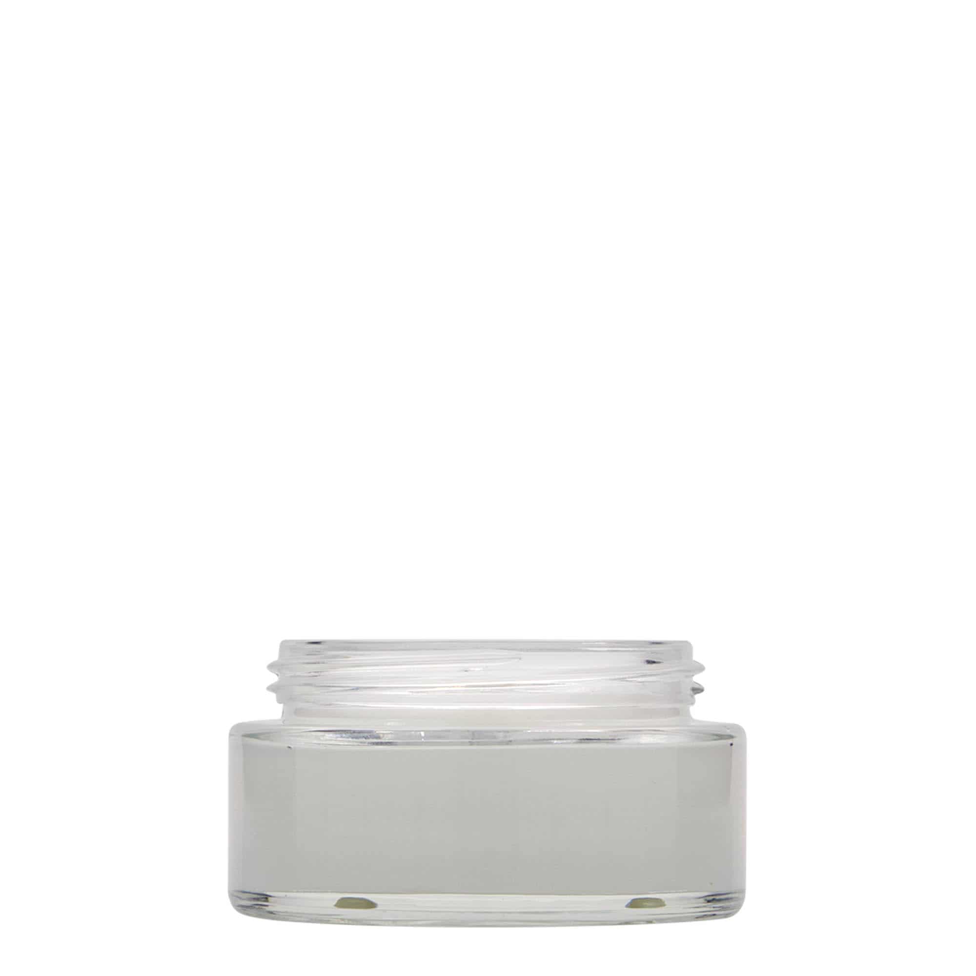 Bote 'Clear Edition' de 100 ml, vidrio, boca: tapón de rosca