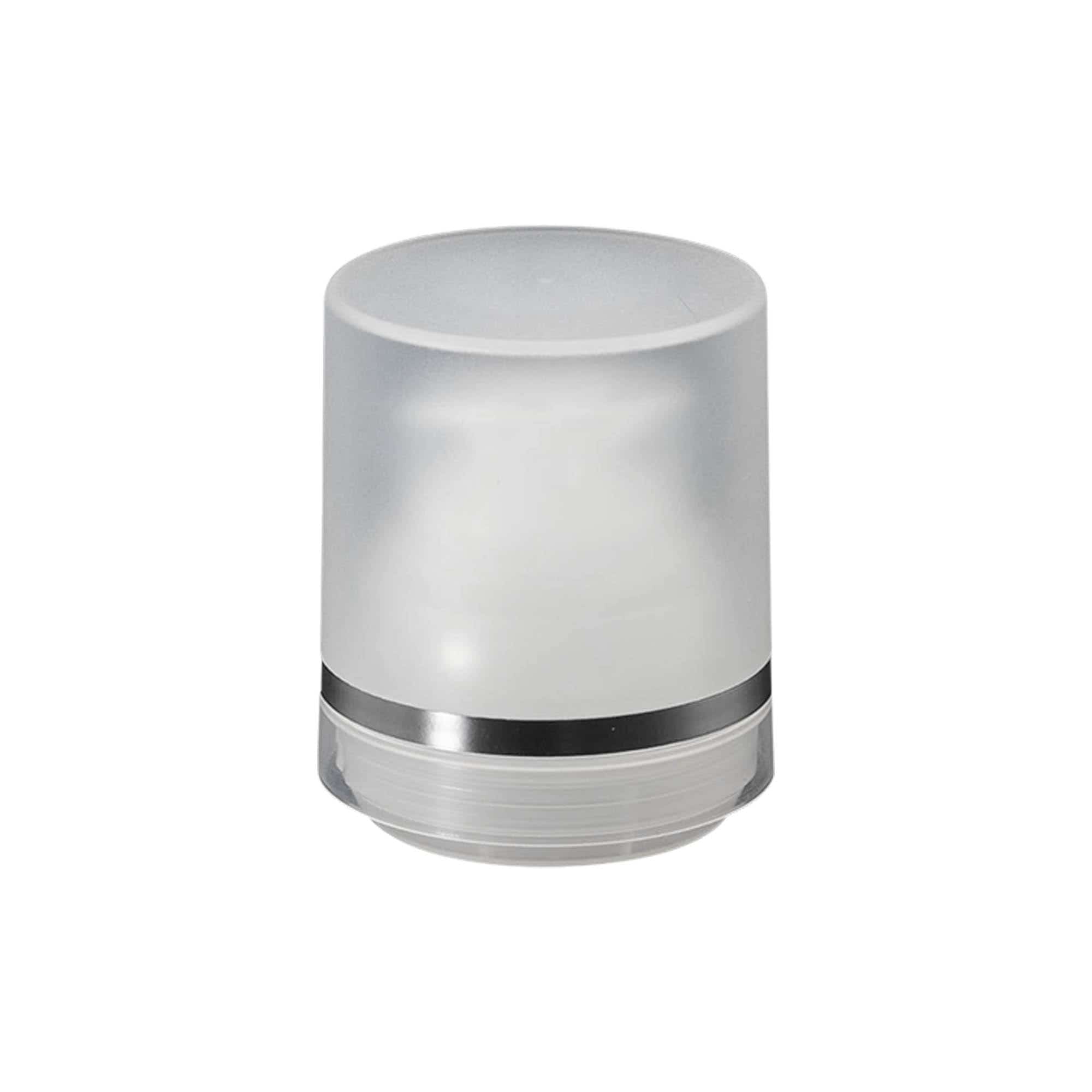 Dispensador Airless con cabezal de bombeo 'Mezzo', plástico de PP, natural Dispensador Airless con cabezal de bombeo 'Mezzo', plástico de PP, natural