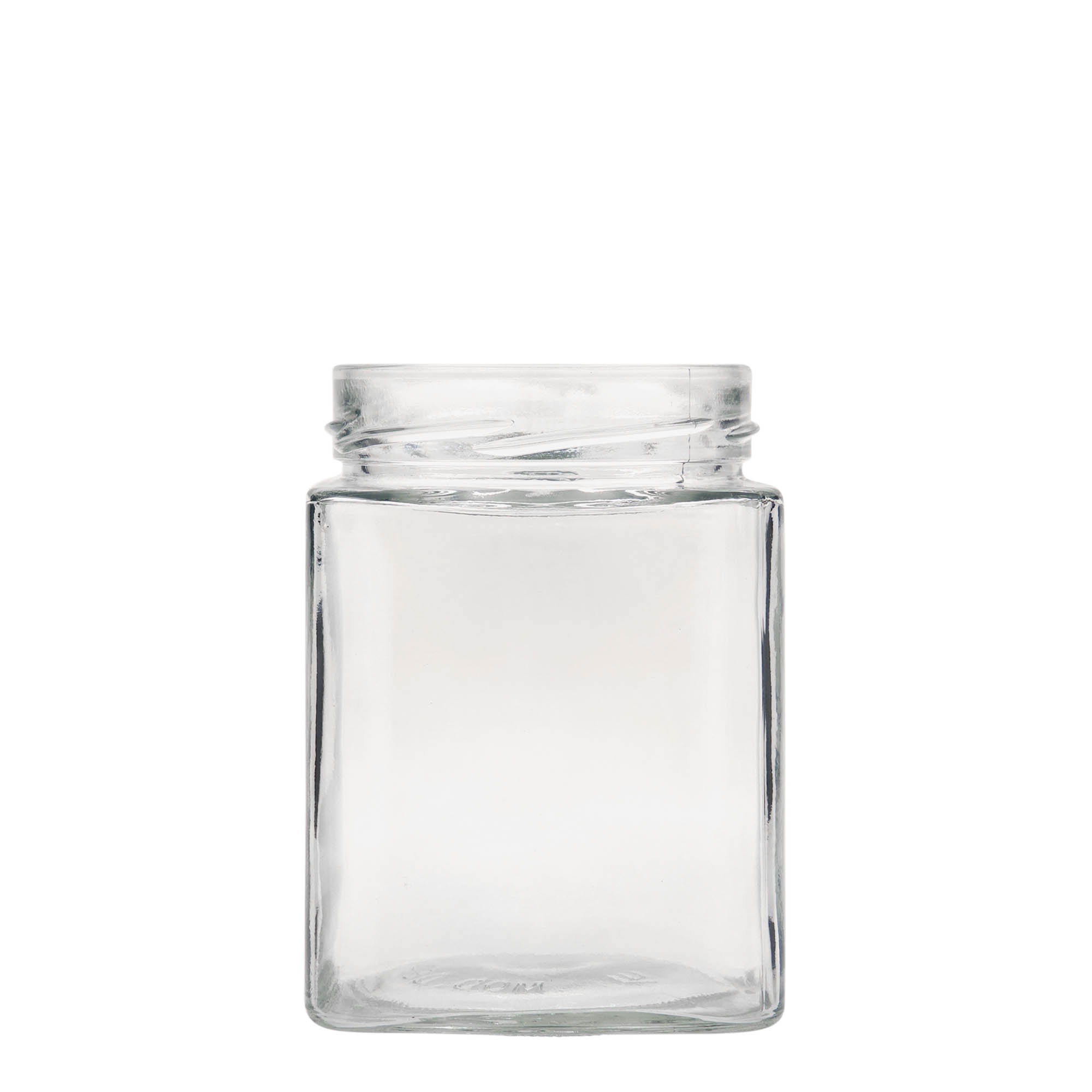 580 ml tarro cuadrado «Ikarus», boca: Deep-Twist-off (DTO 82) 580 ml tarro cuadrado «Ikarus», boca: Deep-Twist-off (DTO 82)