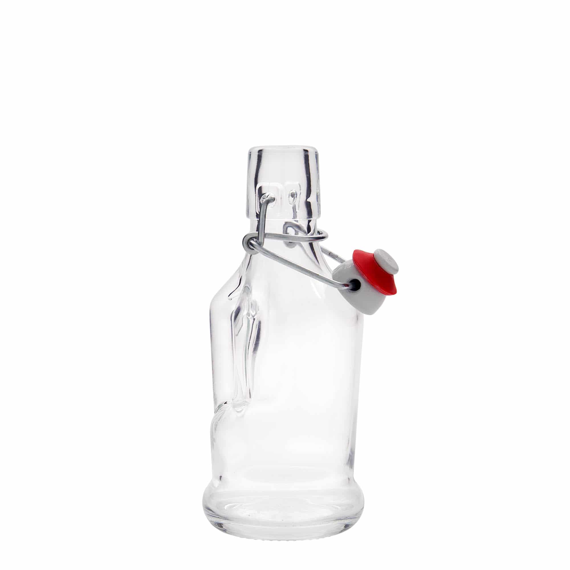 Botella de vidrio 'Classica' de 200 ml, boca: tapón mecánico