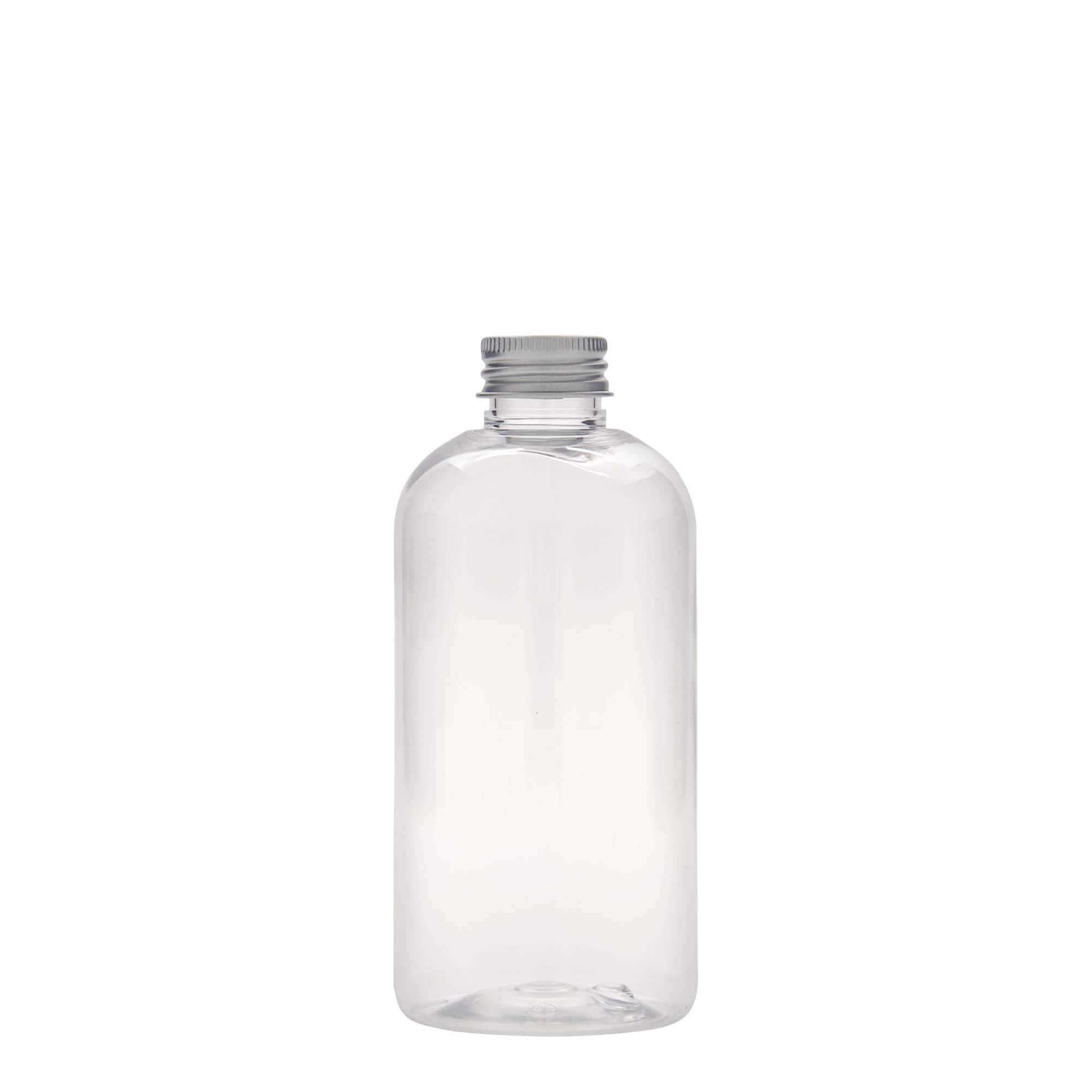 Botella PET de 250 ml 'Boston', plástico, boca: 24/410