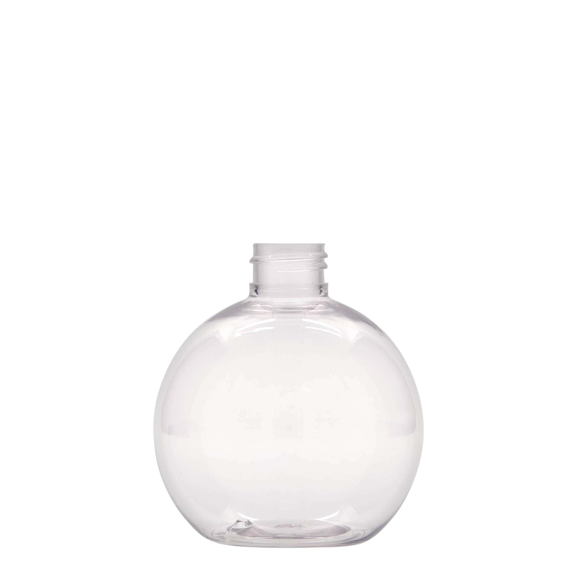 Botella PET de 250 ml 'Perry', redonda, plástico, boca: 24/410