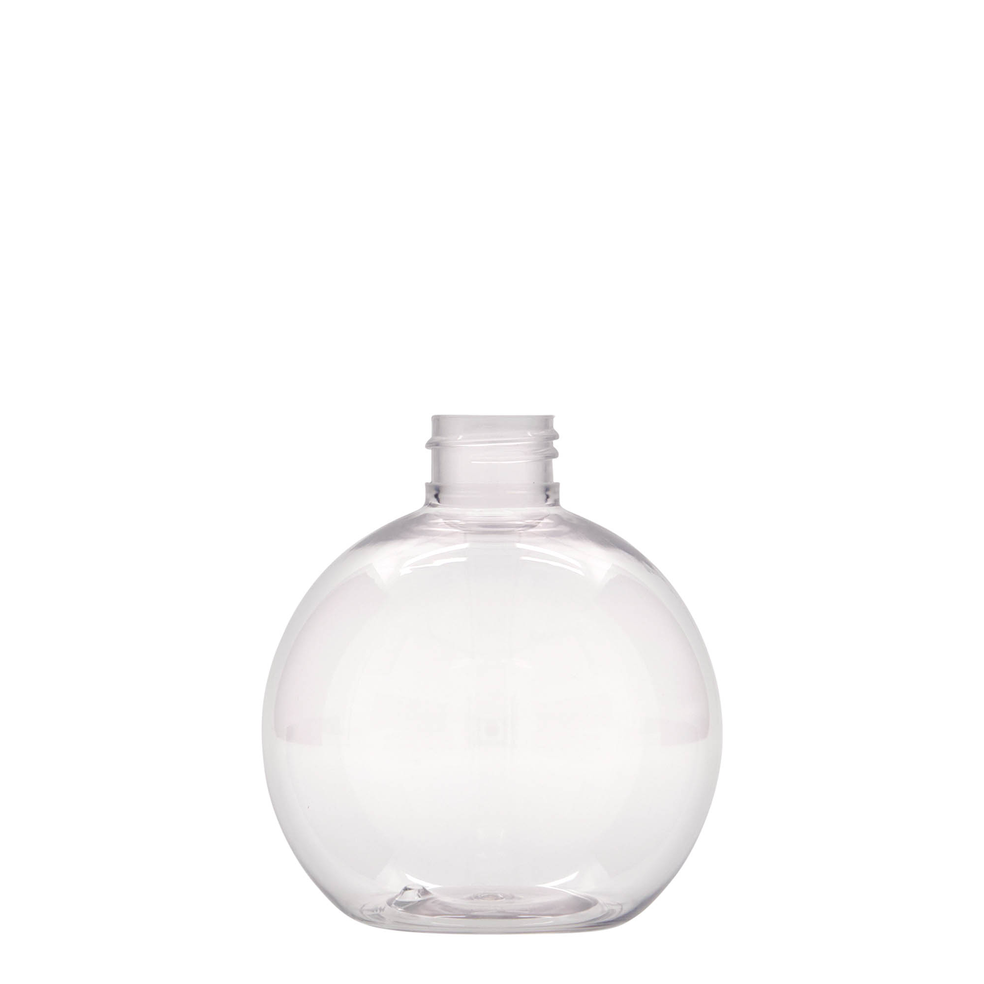 Botella PET de 250 ml 'Perry', redonda, plástico, boca: 24/410