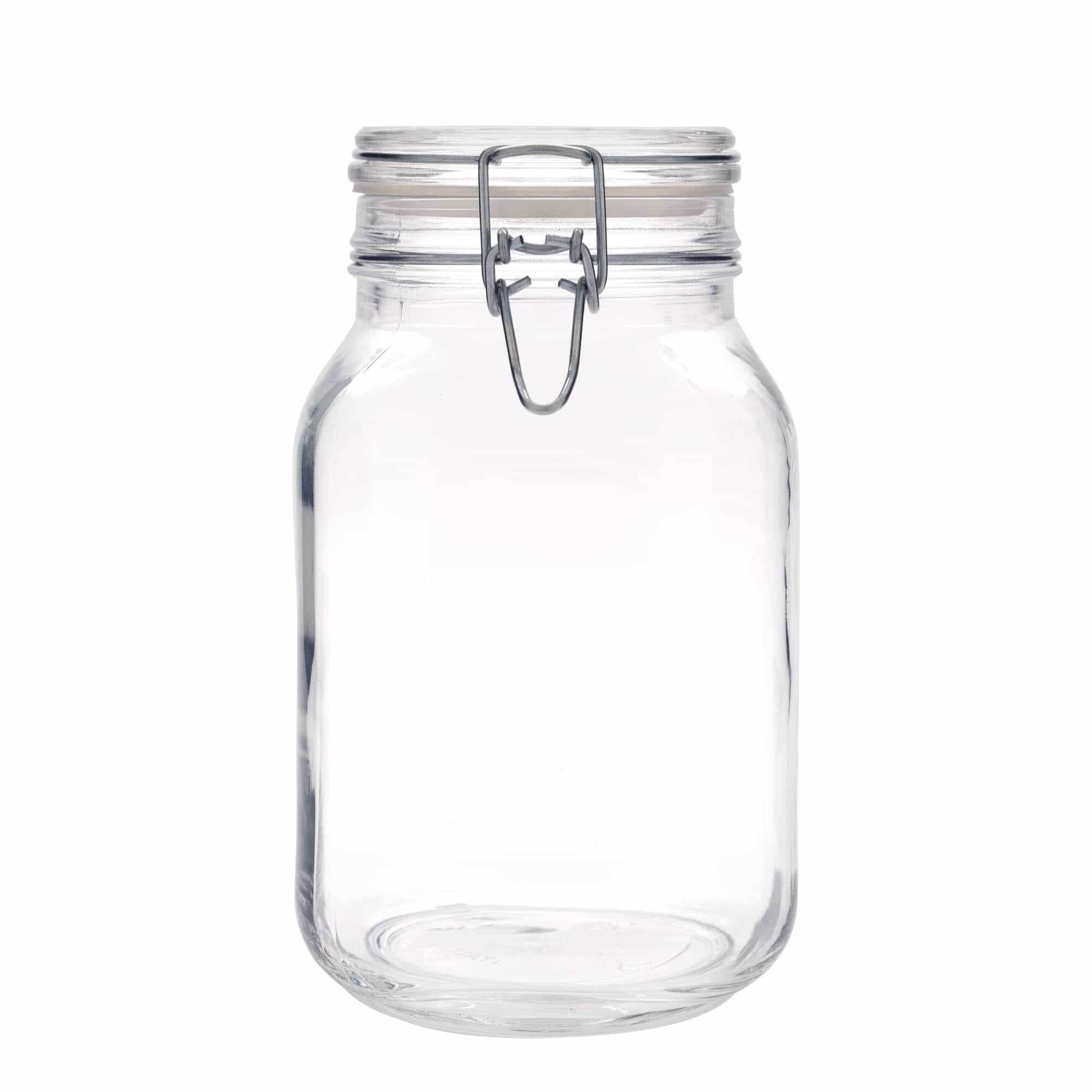 Tarro hermético 'Fido' de 2000 ml, cuadrado, boca: cierre mecánico Tarro hermético 'Fido' de 2000 ml, cuadrado, boca: cierre mecánico