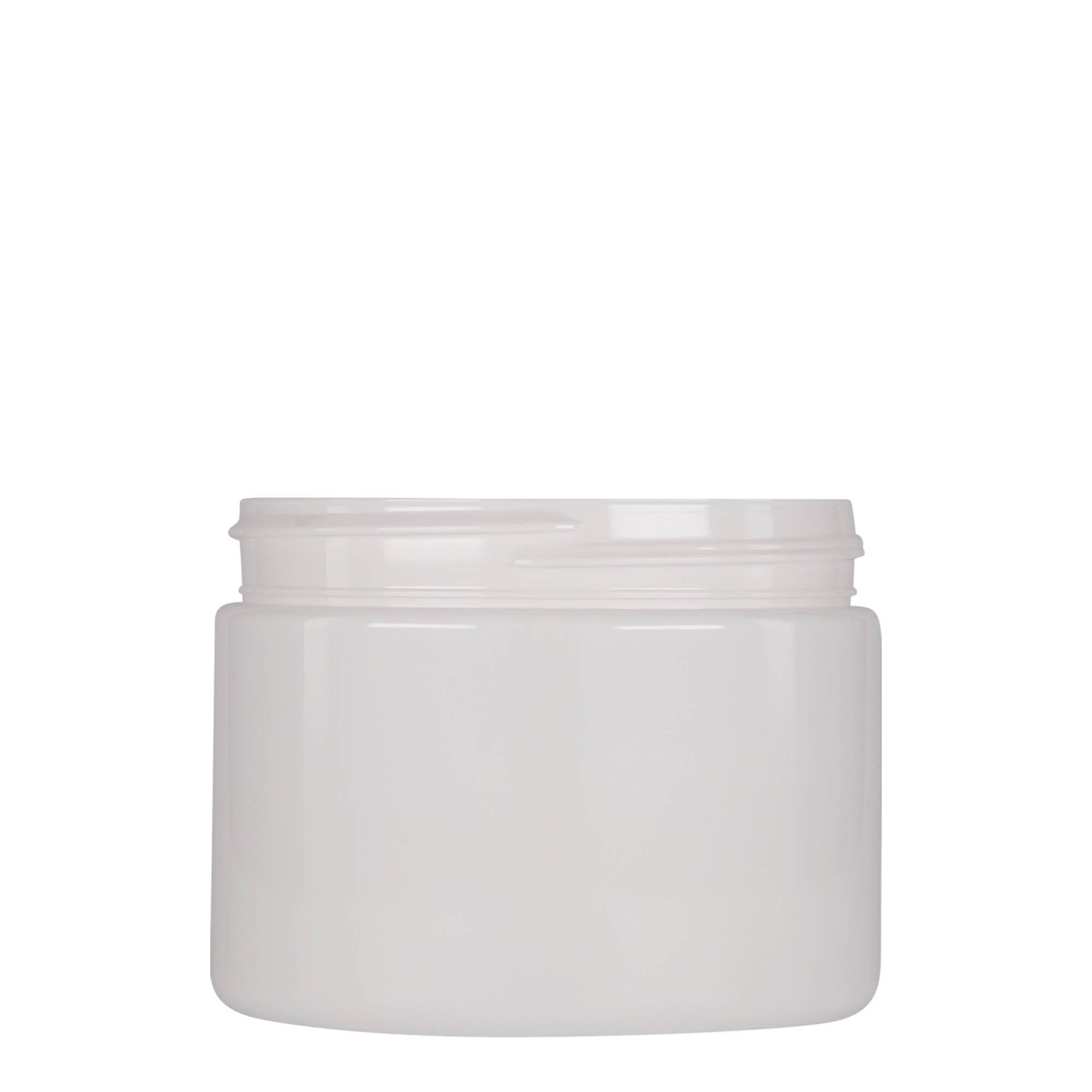 Bote de PET 'Isabella' de 500 ml, blanco, boca: 100/400 Bote de PET 'Isabella' de 500 ml, blanco, boca: 100/400
