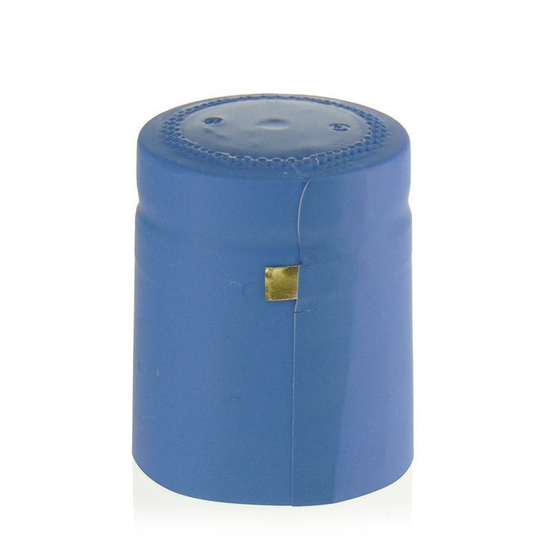Cápsula termoencogible 32x41, plástico de PVC, azul celeste