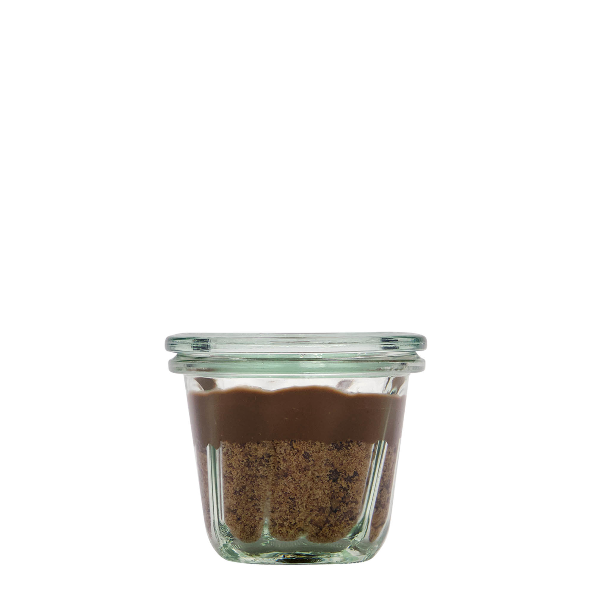 80 ml WECK-Gugelhupffrasco, boca: borde redondo 80 ml WECK-Gugelhupffrasco, boca: borde redondo