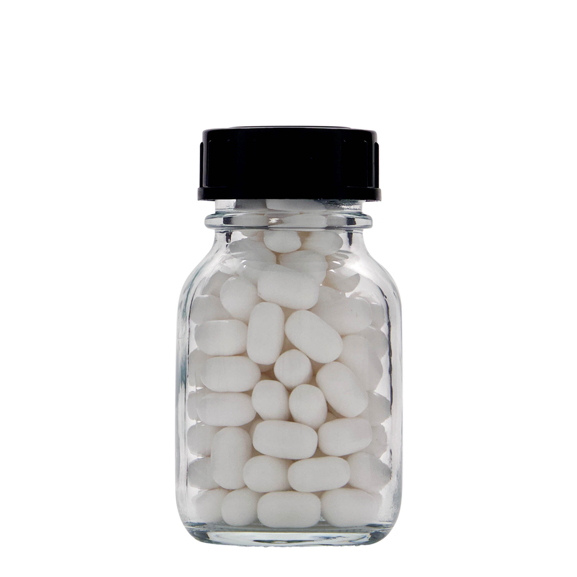 50 ml Frasco de cuello ancho, boca: DIN 32 50 ml Frasco de cuello ancho, boca: DIN 32