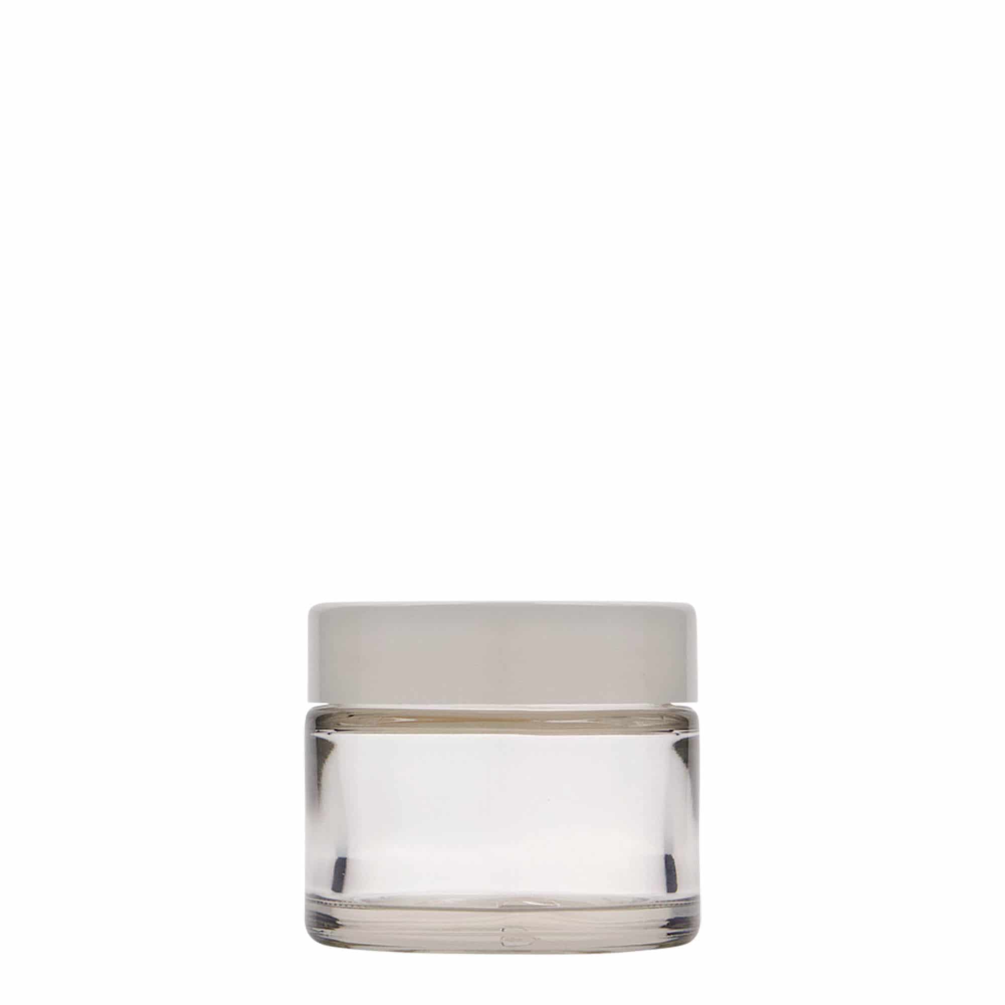 Bote 'Beauty' de 50 ml, vidrio, boca: tapón de rosca