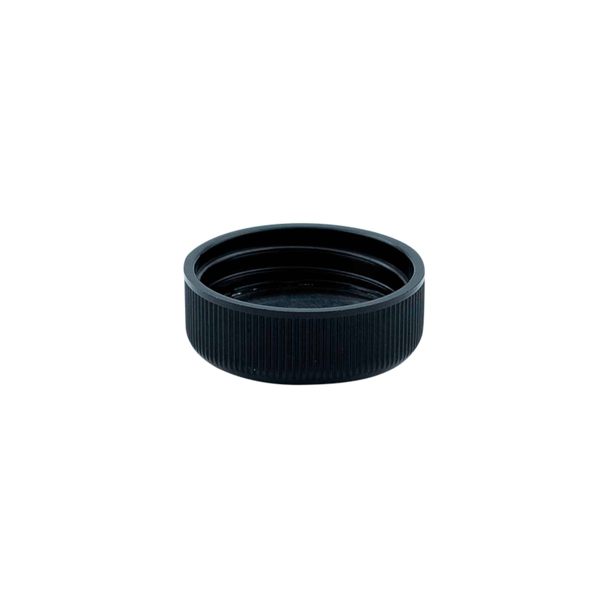 Tapa de rosca 'tintero', plástico HPM, negro