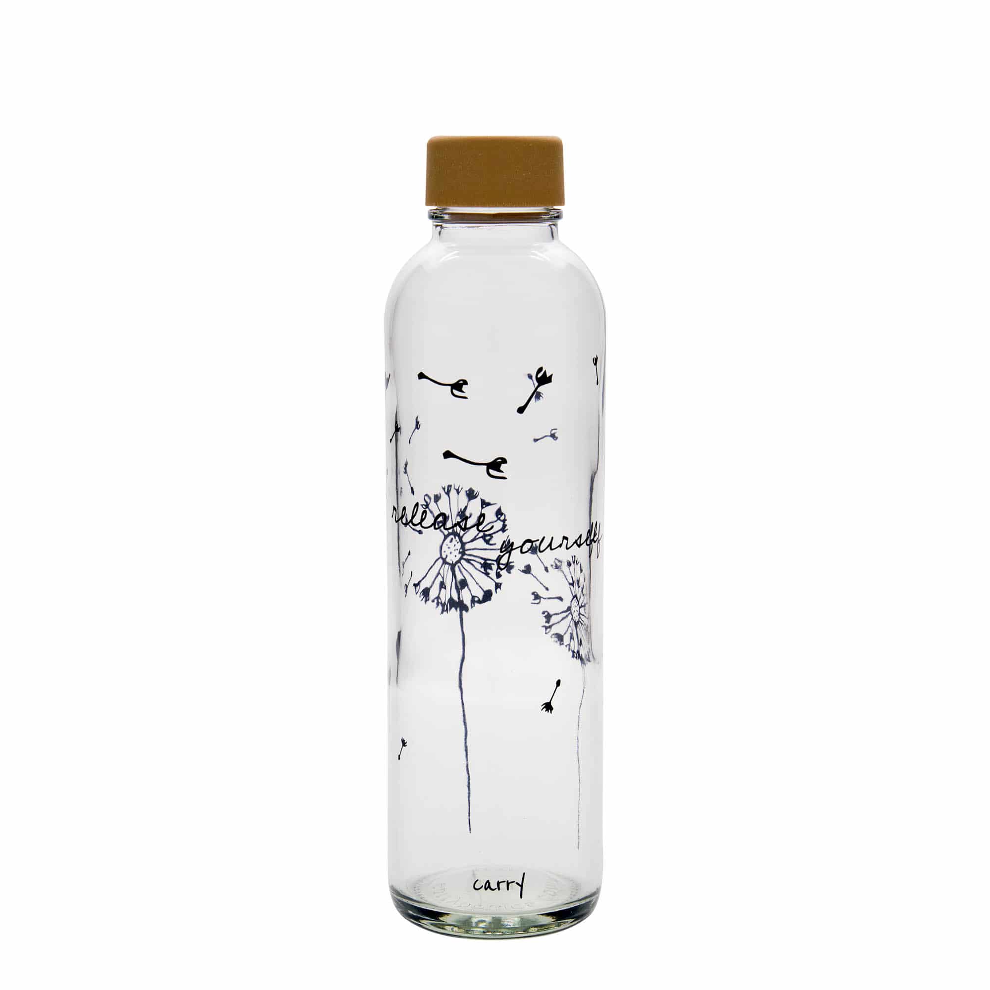 Botella de agua 'CARRY Bottle' de 700 ml, motivo: Release Yourself, boca: tapón de rosca