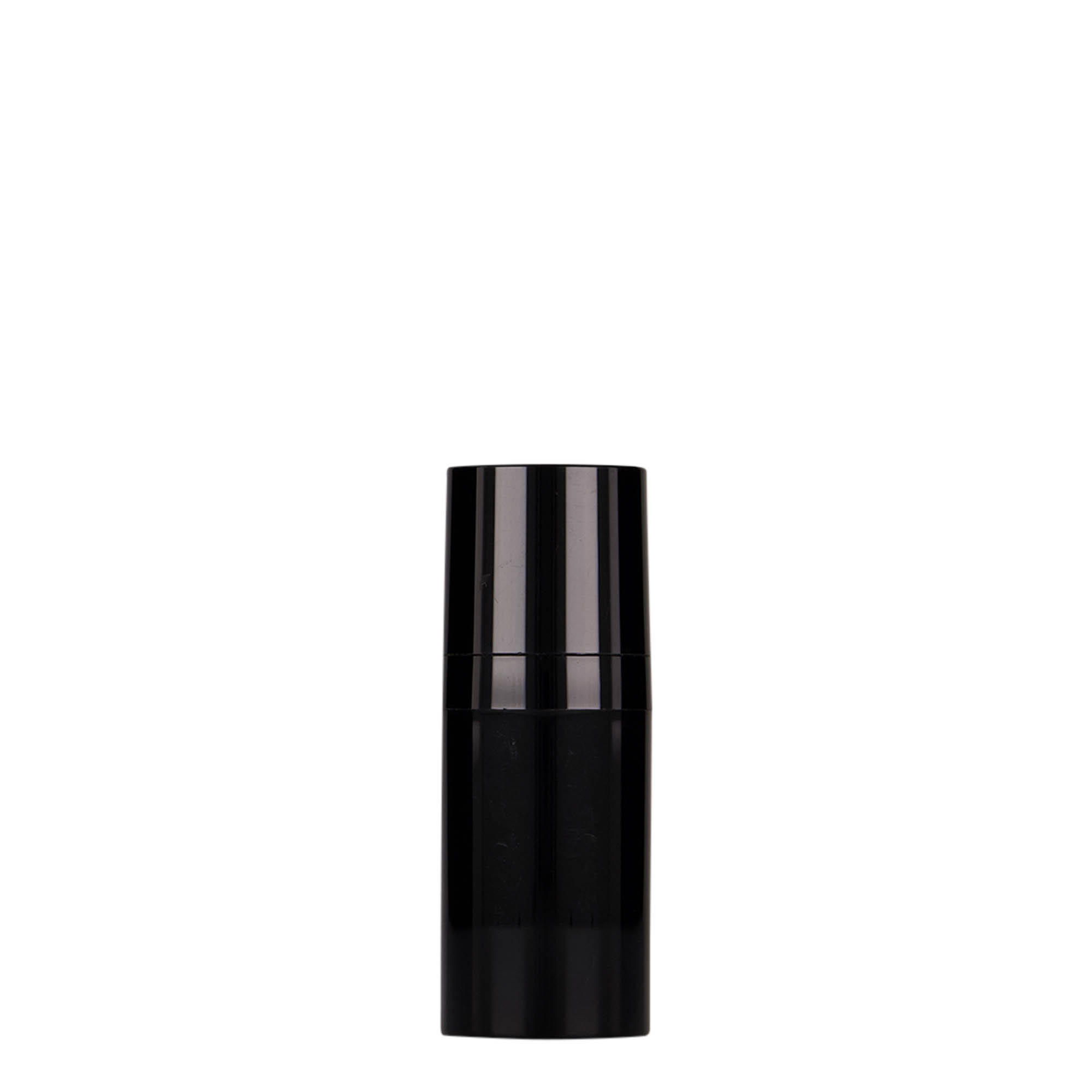 15 ml Dispensador Airless 'Micro', plástico PP, negro