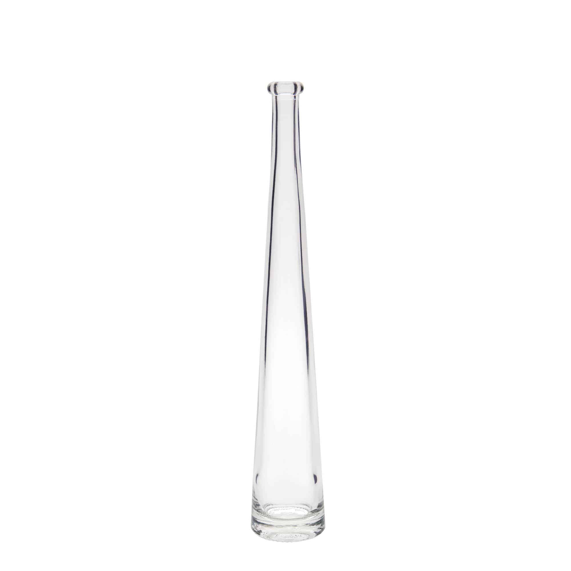 Botella de cristal de 100 ml 'Dama Rondo', boca: corcho