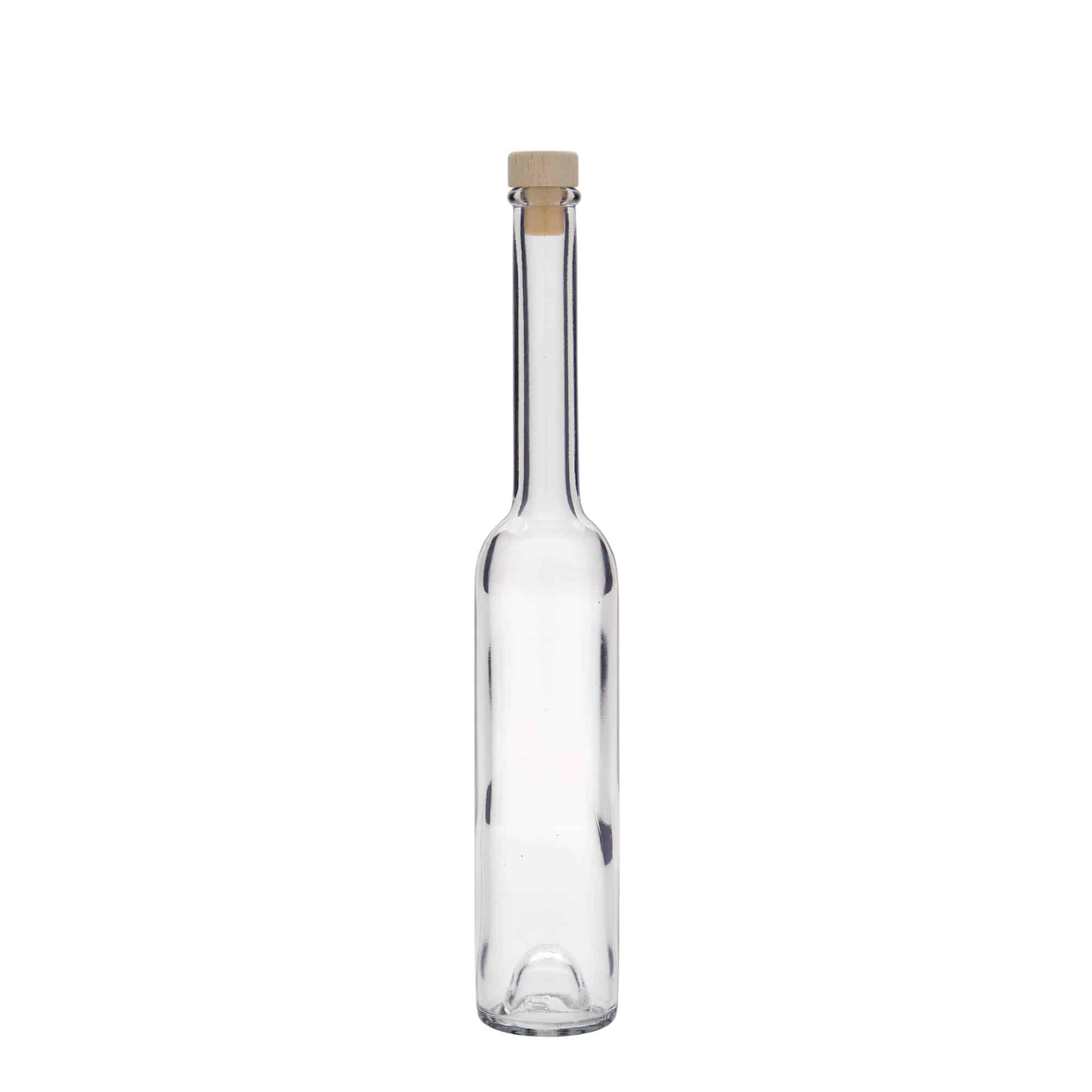 Botella de vidrio de 100 ml «Platina», boca: corcho
