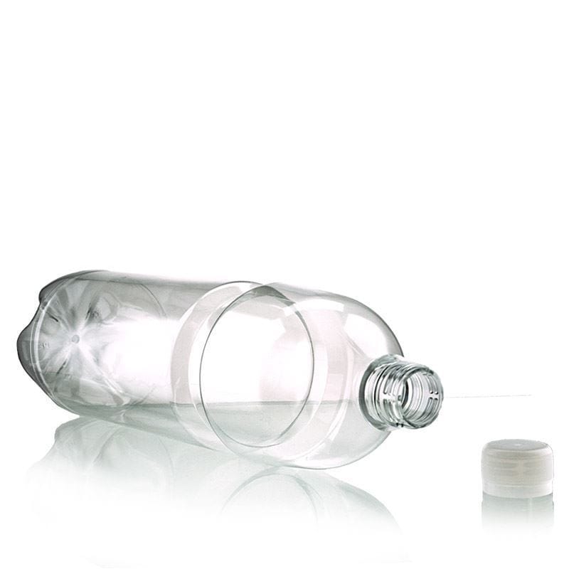 Botella PET universal de 1.500 ml, plástico, boca: PCO28