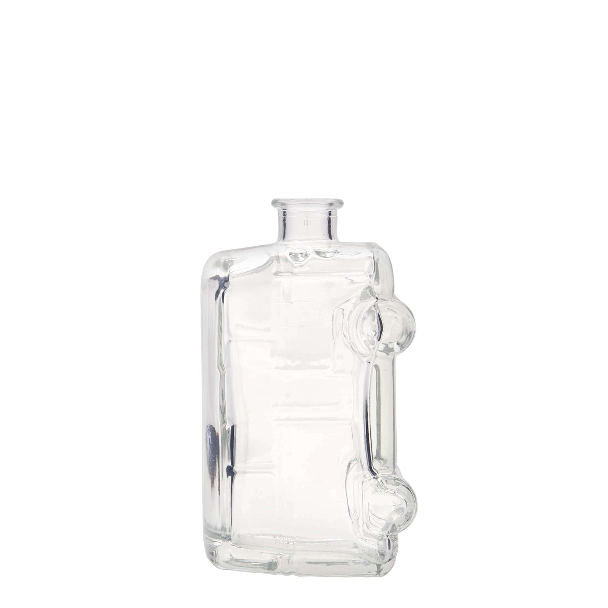 Botella de cristal de 200 ml 'Bulli', boca: corcho