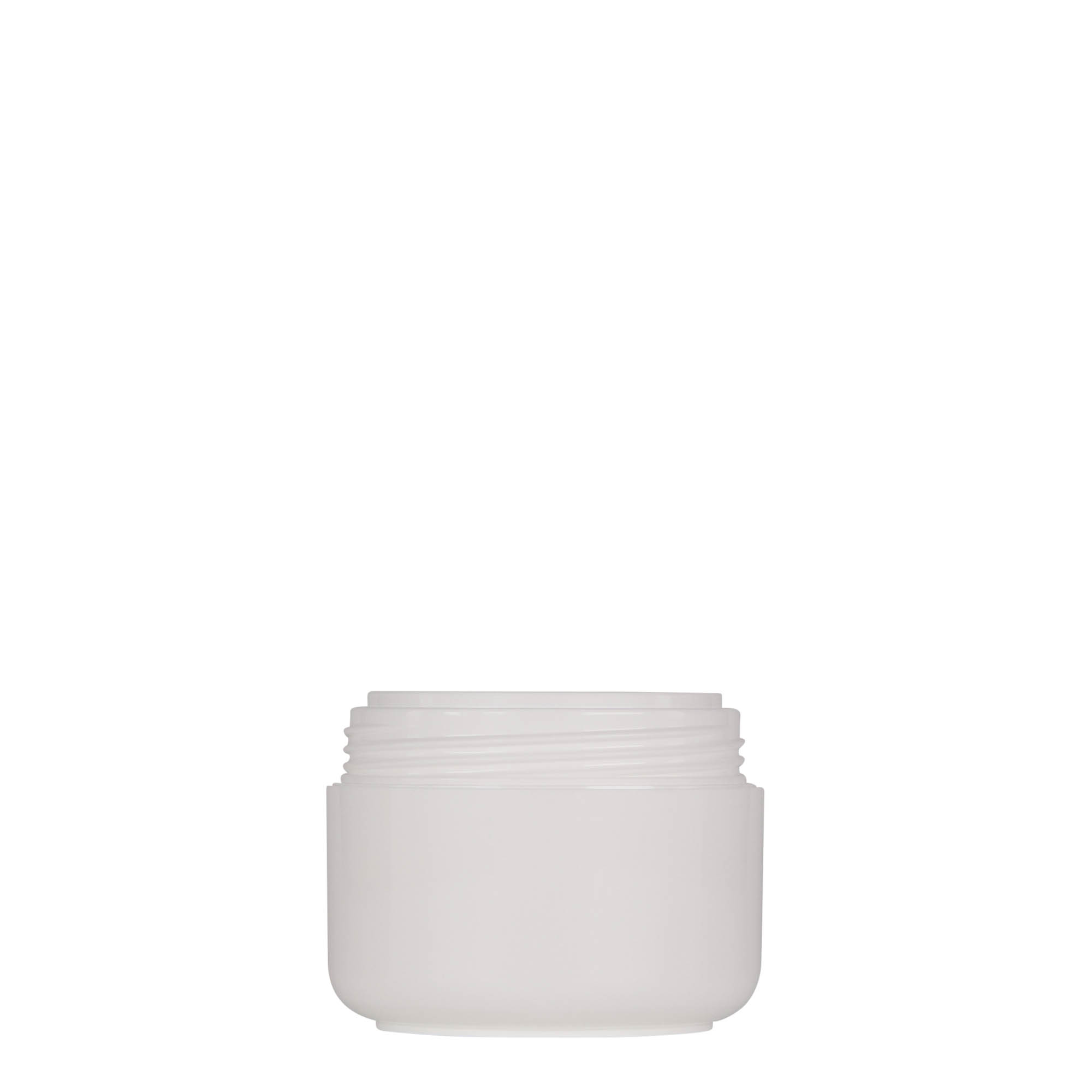 50 ml bote de plástico 'Bianca', PP, blanco, boca: cierre de rosca 50 ml bote de plástico 'Bianca', PP, blanco, boca: cierre de rosca