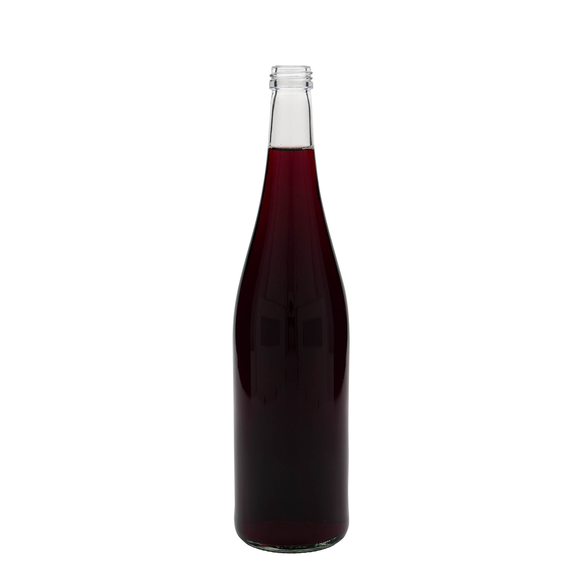 Botella de vidrio de 750 ml 'Weinschlegel', boca: PP 28