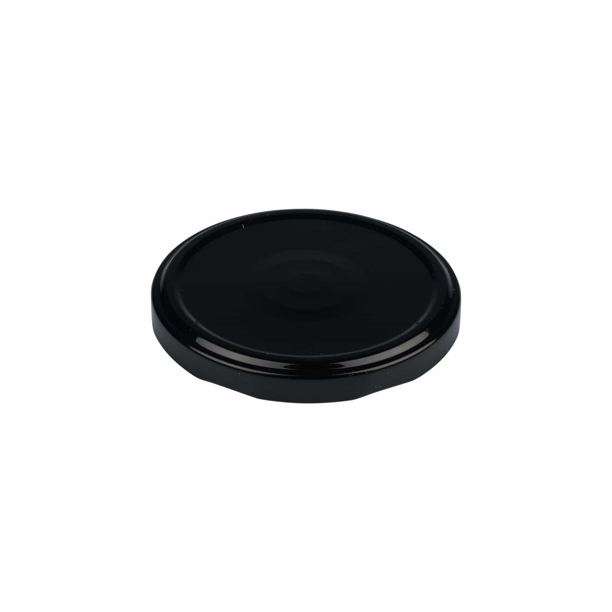 Tapa Twist-Off, hojalata, negra, para boca: TO 82