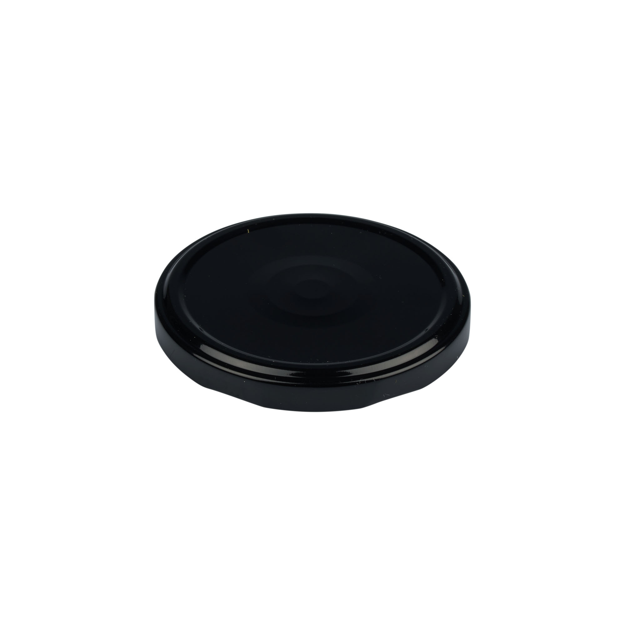 Tapa Twist-Off, hojalata, negra, para boca: TO 82