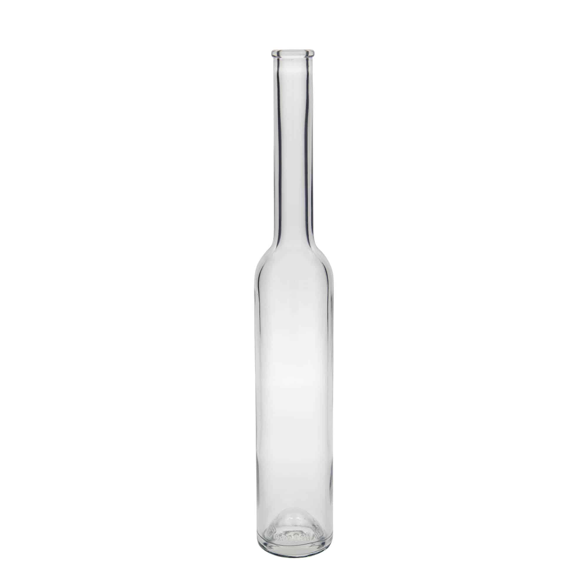 Botella de vidrio de 350 ml 'Platina', boca: corcho