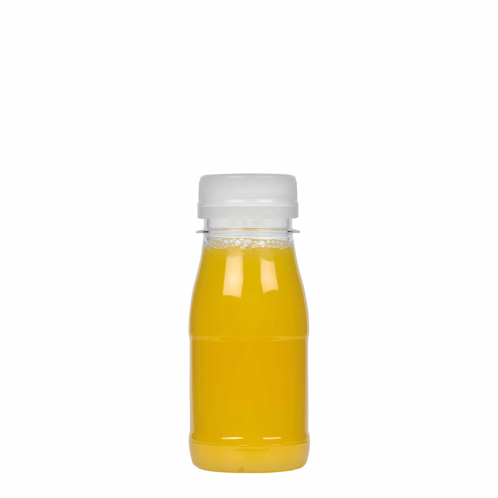 Botella PET de 150 ml 'Milk and Juice', plástico, boca: 38 mm