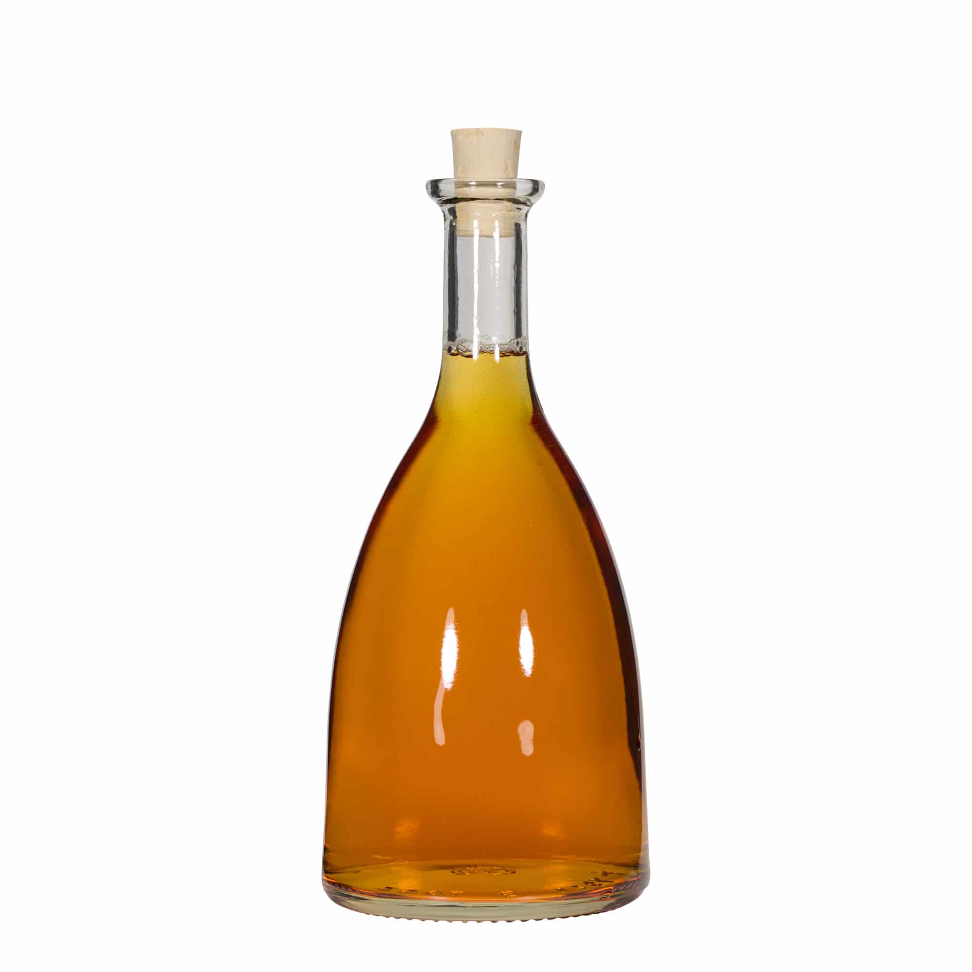 Botella de vidrio 'Viola' de 700 ml, boca: corcho