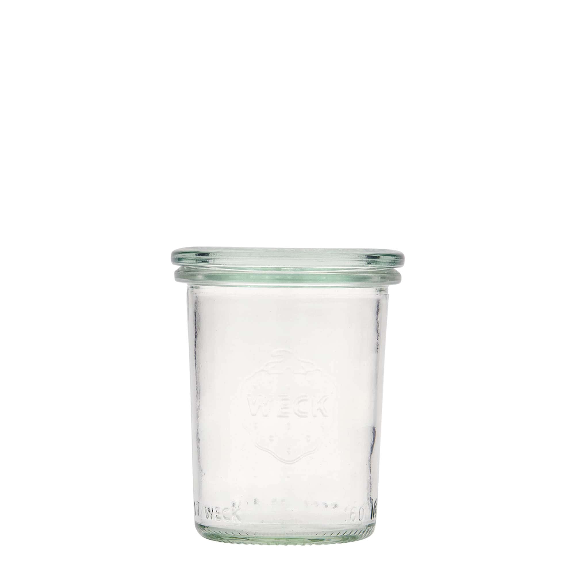 160 ml tarro WECK con boca: borde redondo