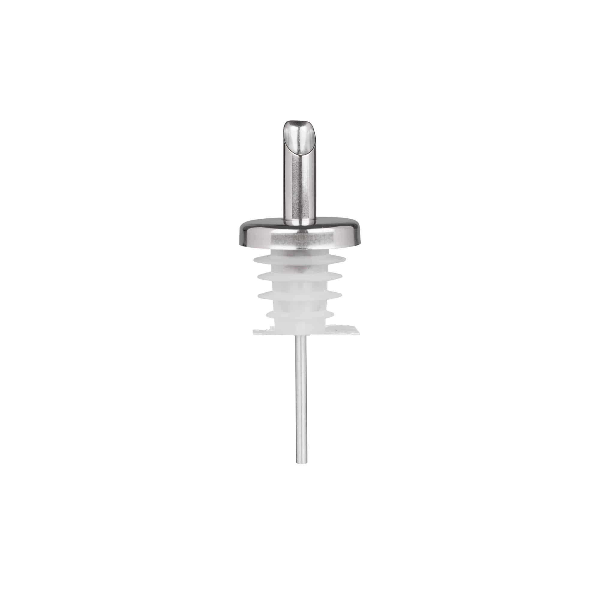 Vertedor Inox para aceite, acero inoxidable, plateado
