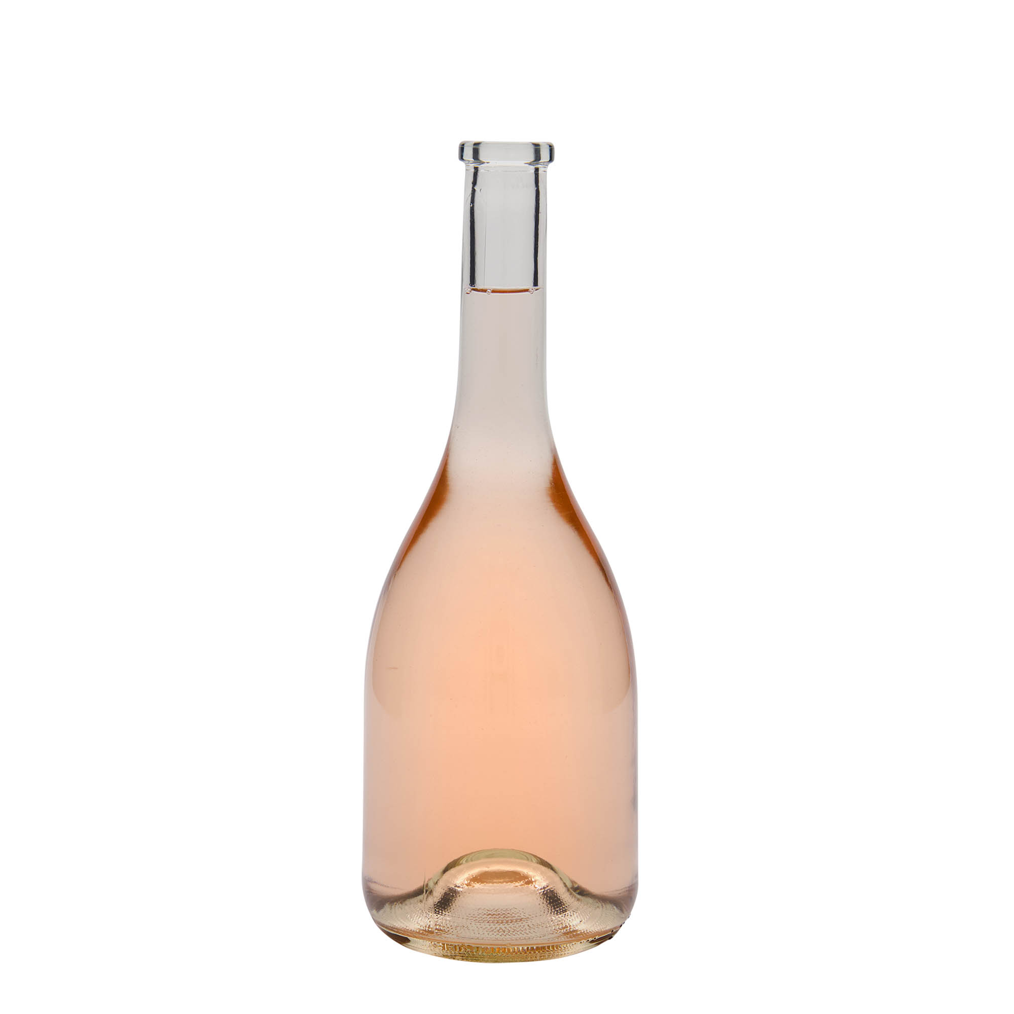 Botella de vidrio de 750 ml 'Rustica', boca: corcho