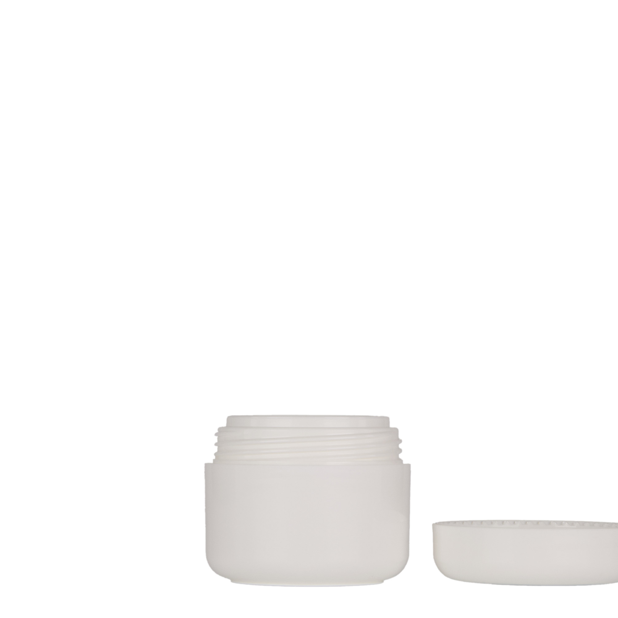 15 ml bote de plástico «Bianca», PP, blanco, boca: cierre de rosca