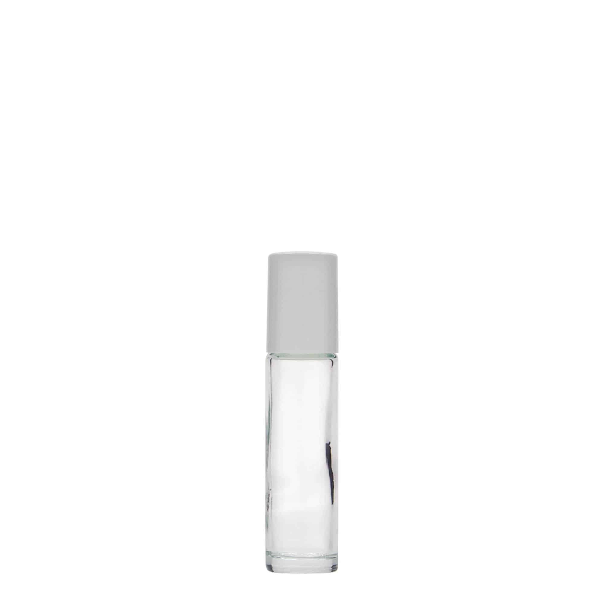 Botella roll-on de vidrio de 10 ml, boca: cierre de rosca