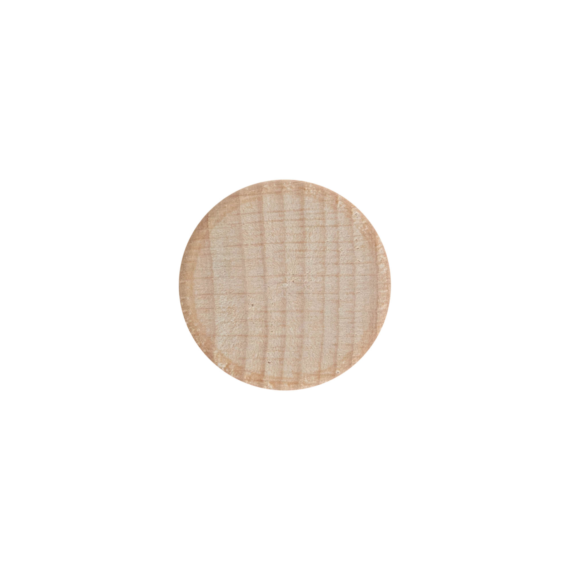 Tapón de rosca, madera, beige, para boca: GPI 28/400