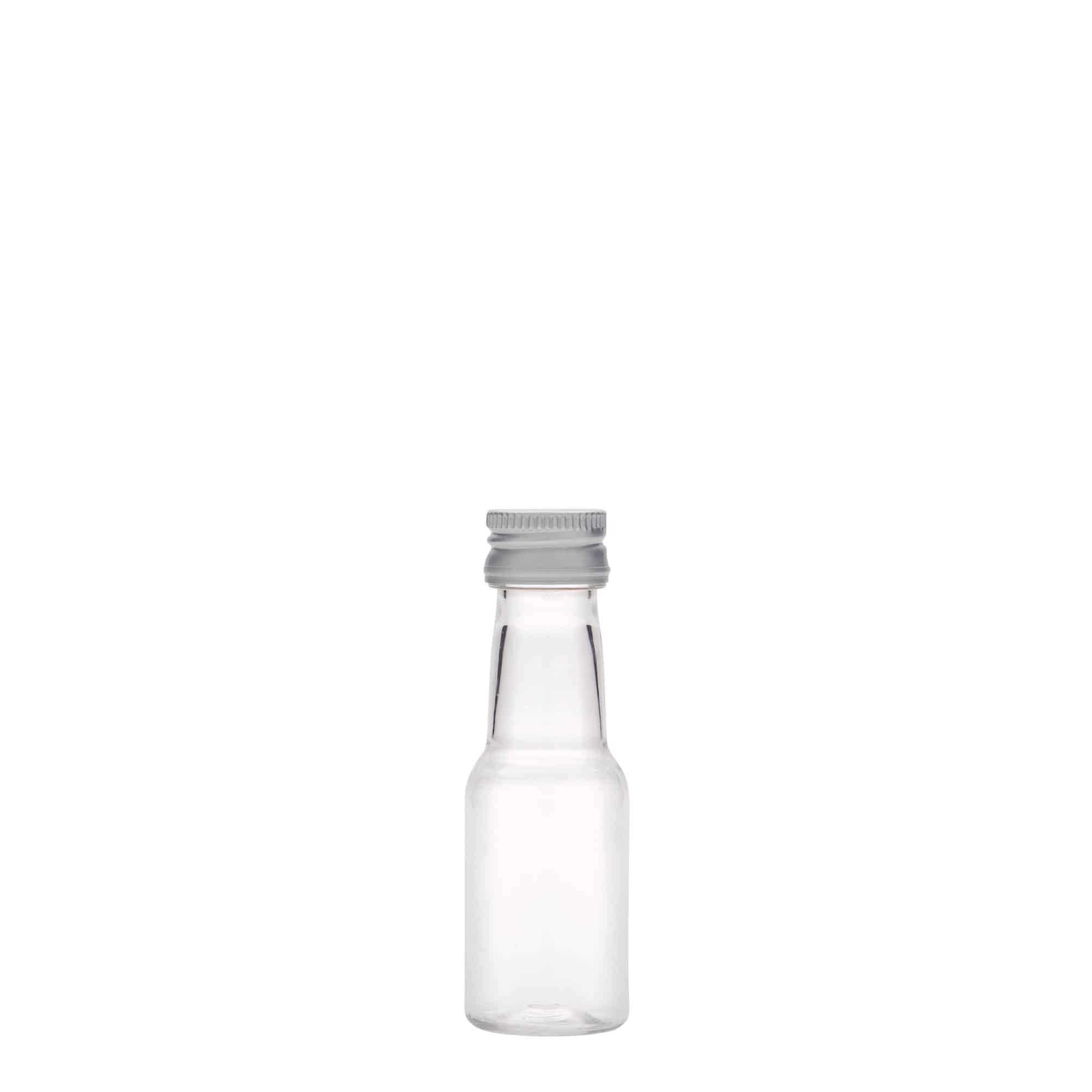 Botella de PET 'Theo' de 20 ml, plástico, boca: PP 18