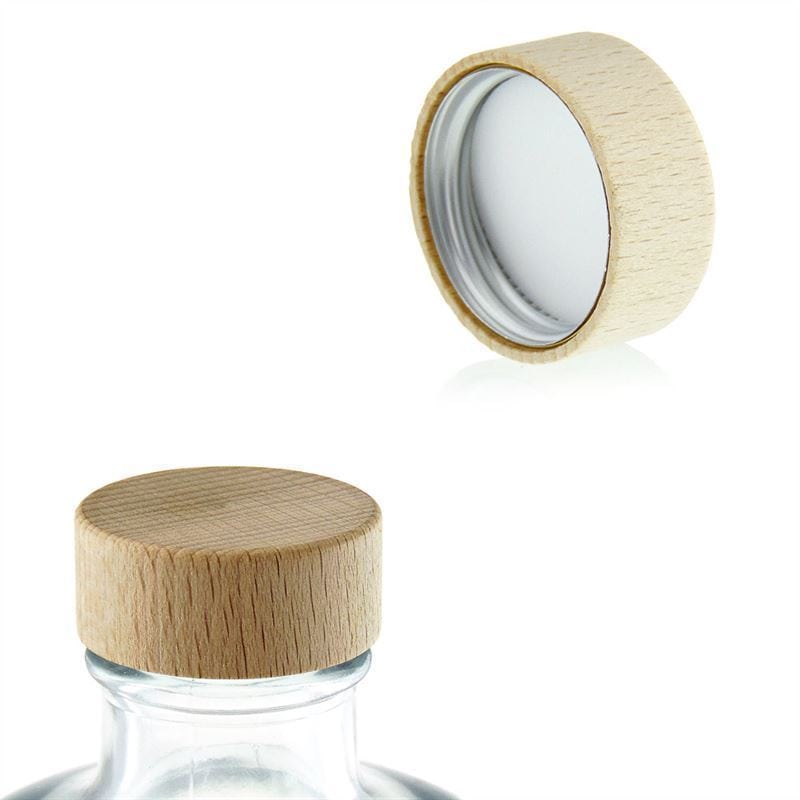 Tapa de rosca, madera, beige, para boca: GPI 33/400 Tapa de rosca, madera, beige, para boca: GPI 33/400