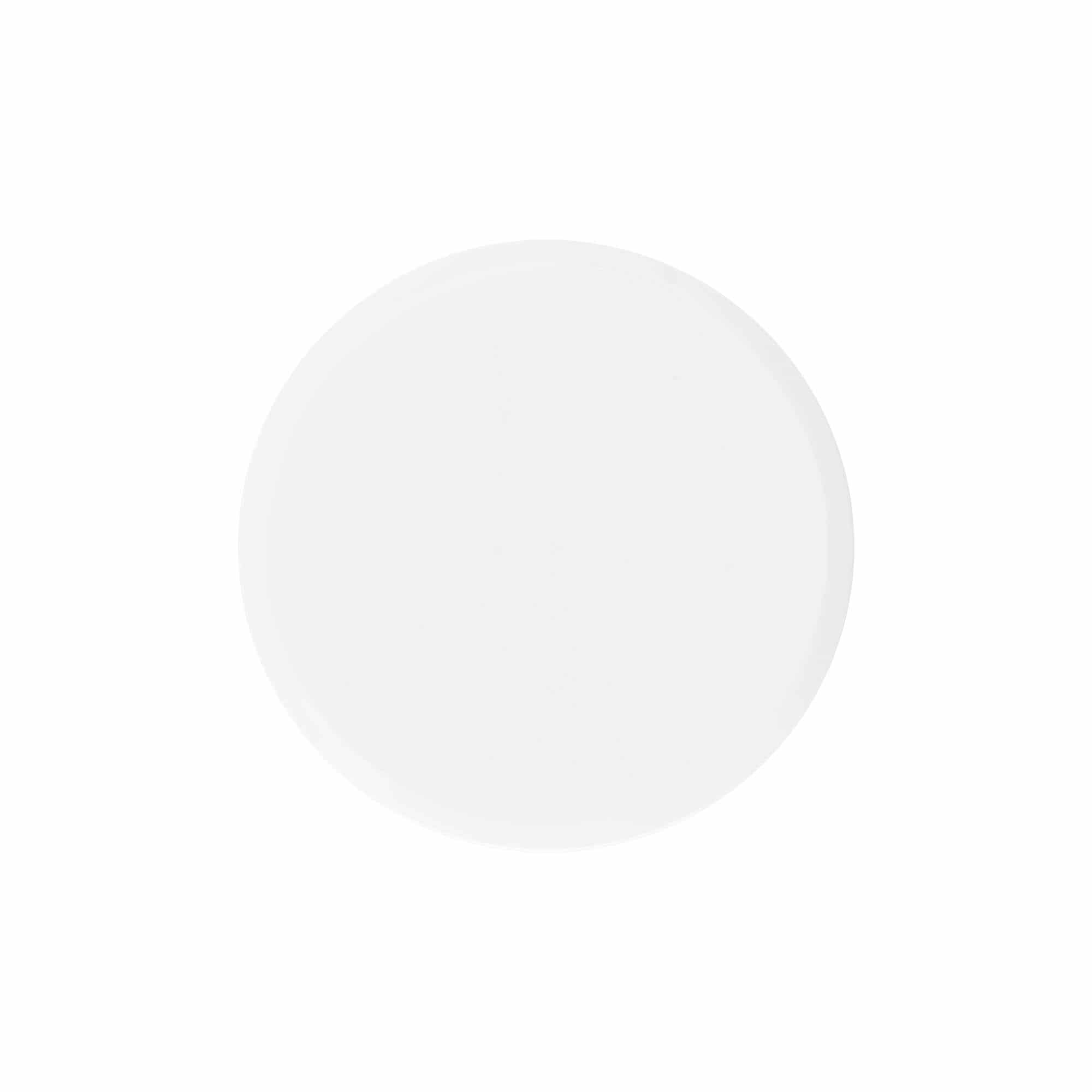 Tapón de rosca 'White Line' de 250 ml, plástico de PP, blanco