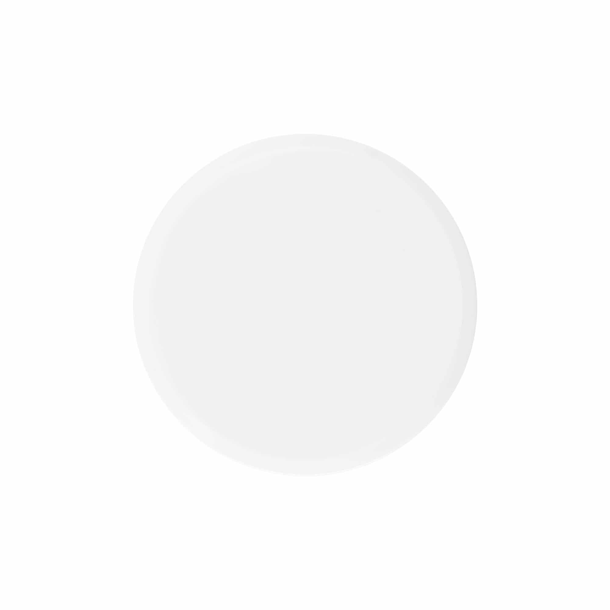 Tapón de rosca 'White Line' 250 ml, plástico PP, blanco