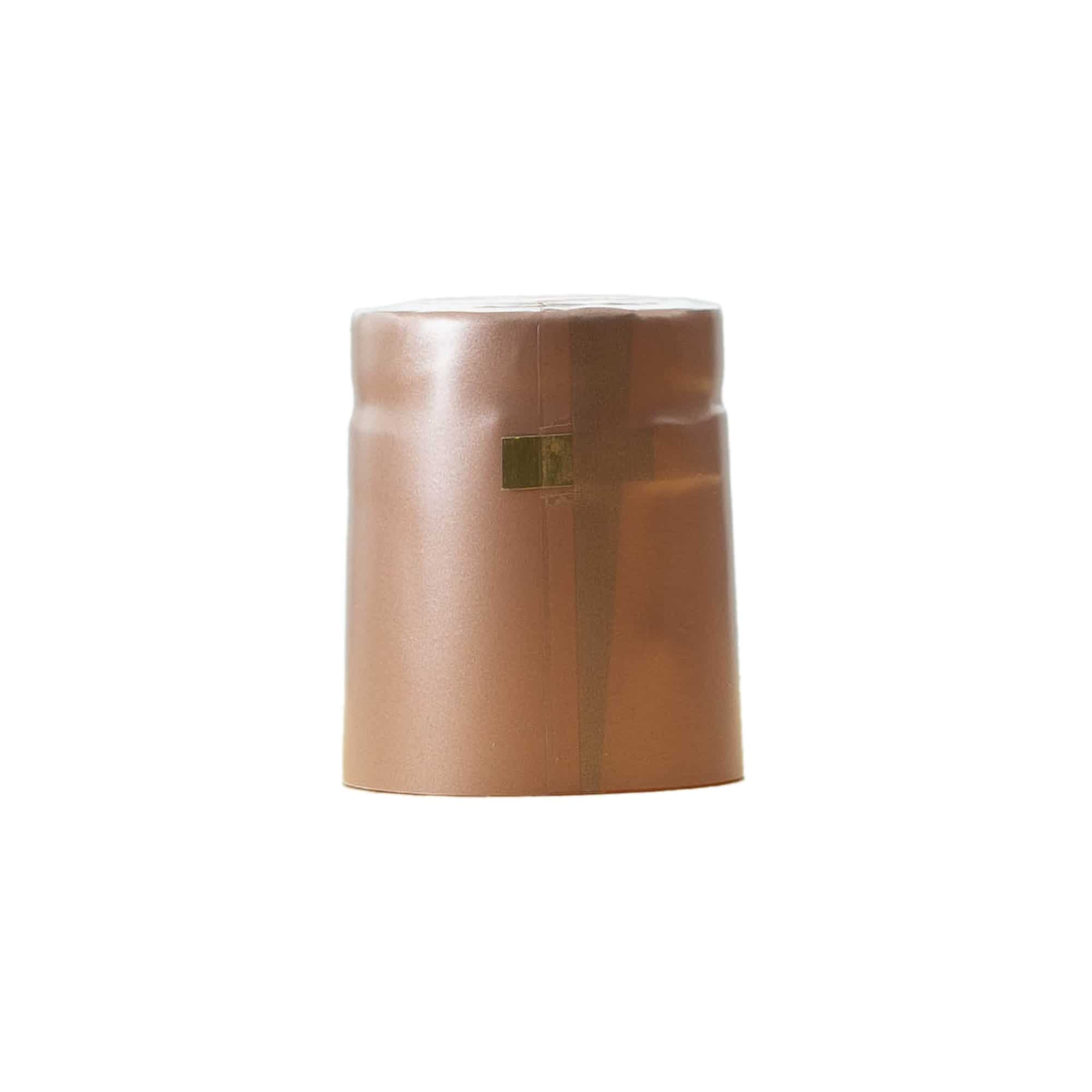 Capsula termoencogible 32x41, plástico PVC, terracota Capsula termoencogible 32x41, plástico PVC, terracota