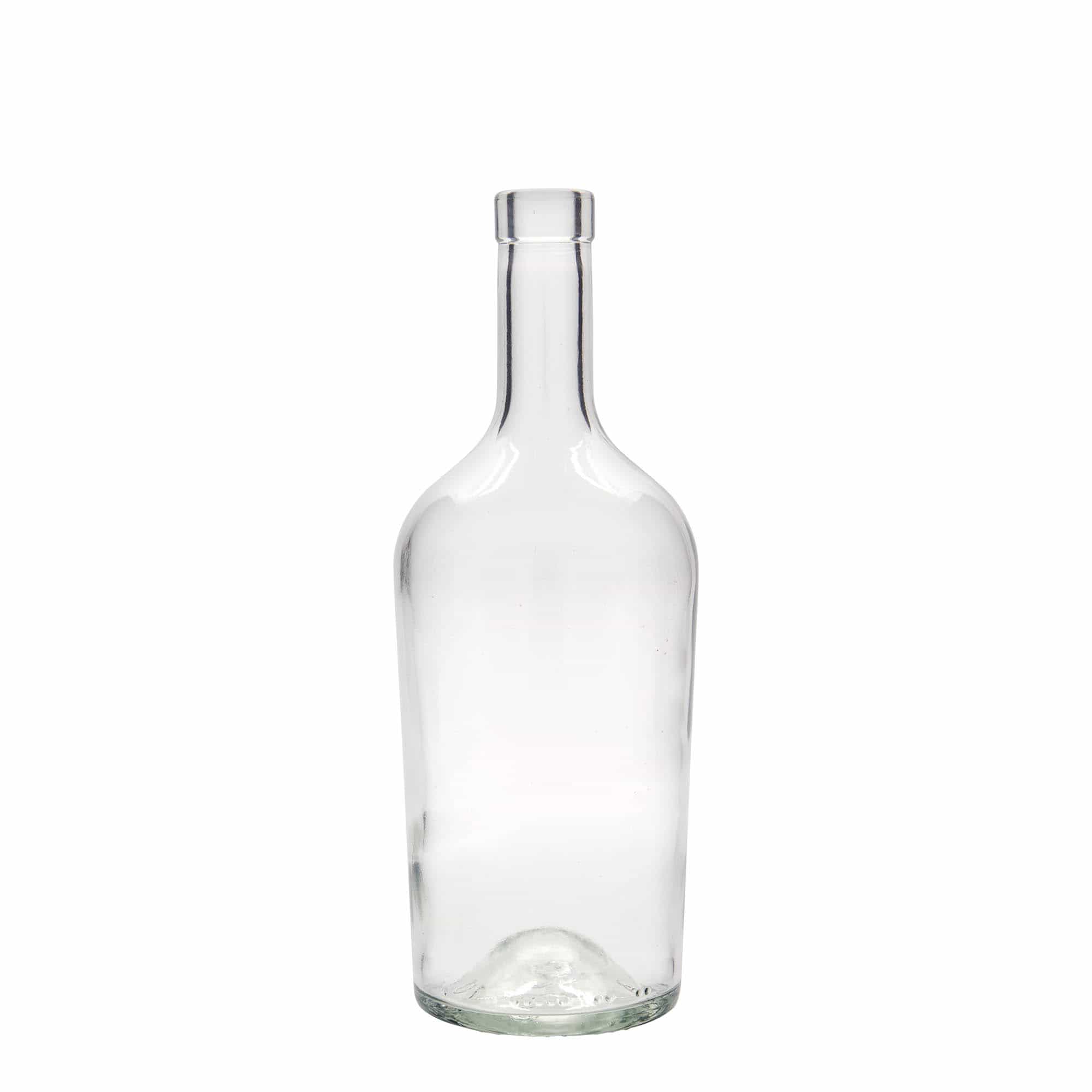 Botella de vidrio 'Margarethe' de 700 ml, boca: corcho Botella de vidrio 'Margarethe' de 700 ml, boca: corcho