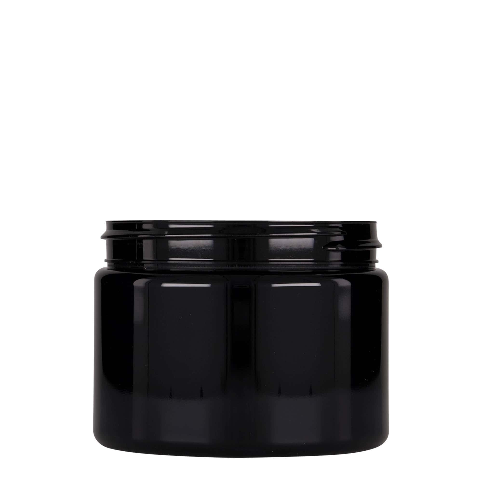 500 ml bote PET 'Isabella', negro, boca: 100/400 500 ml bote PET 'Isabella', negro, boca: 100/400
