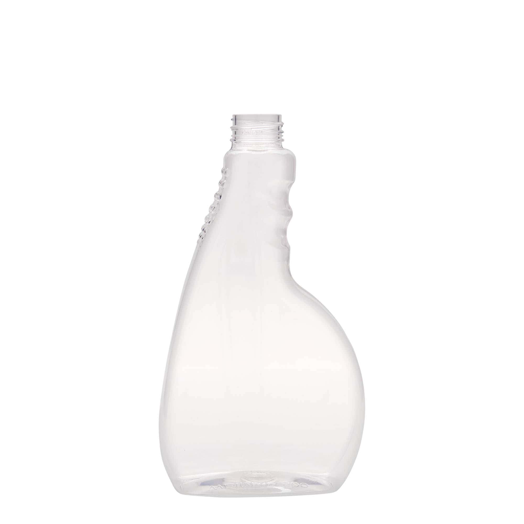 Botella pulverizadora PET de 500 ml 'Piccobello', rectangular, plástico, abertura: cierre de rosca