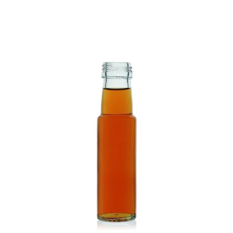 Botella cilíndrica alta de 100 ml, boca: PP 31,5