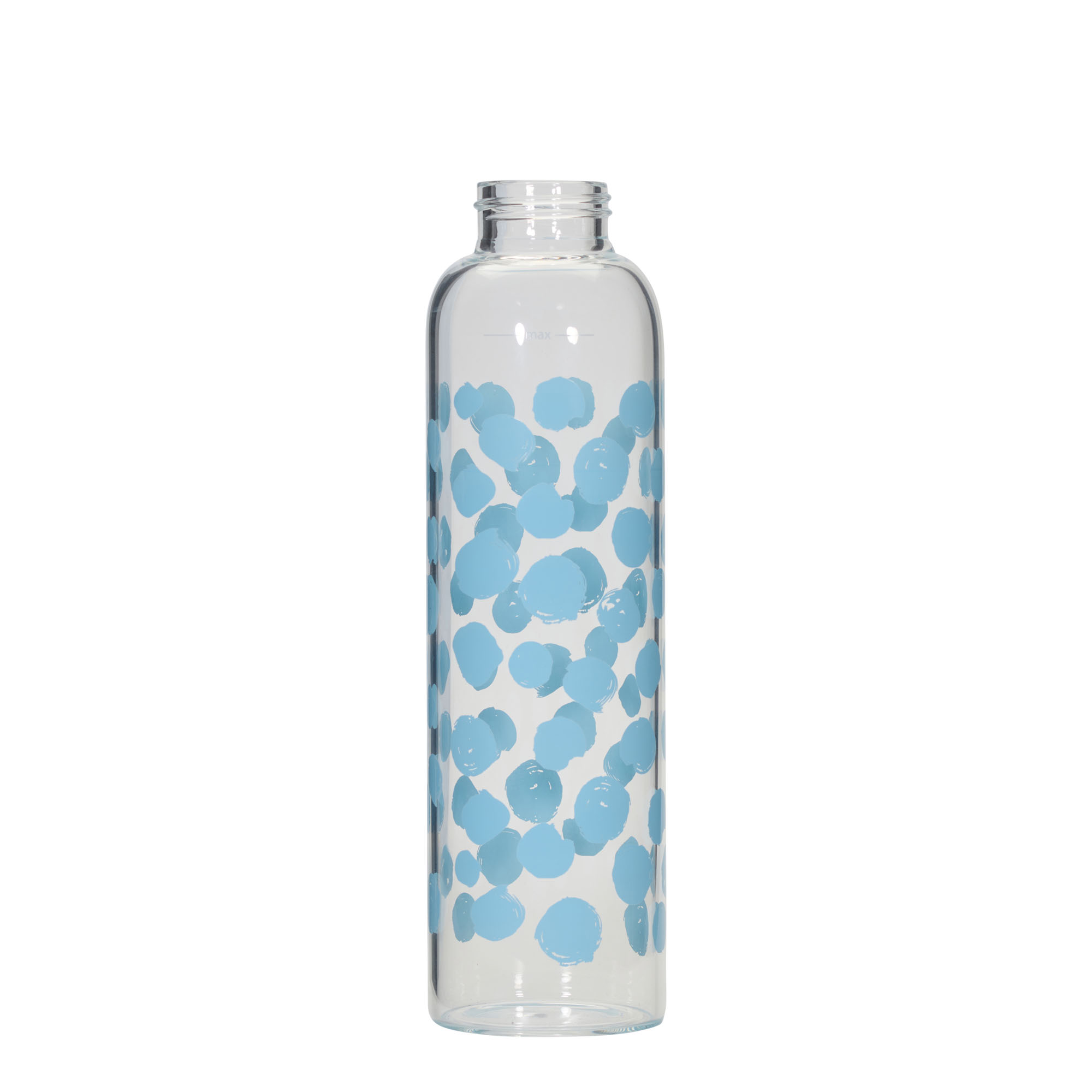 Botella para beber de 500 ml 'Perseus - Puntos Azules', boca: cierre de rosca Botella para beber de 500 ml 'Perseus - Puntos Azules', boca: cierre de rosca