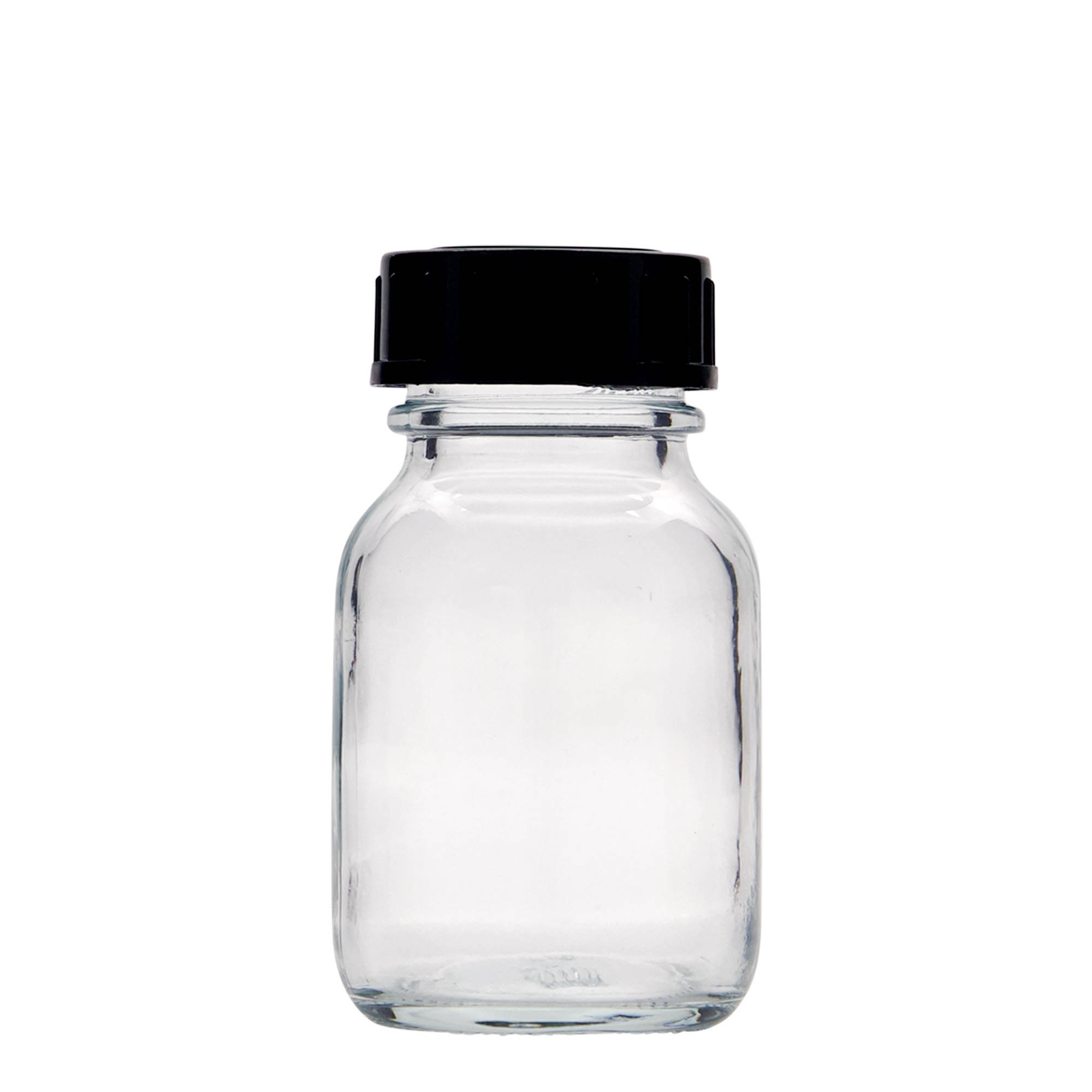 50 ml Frasco de cuello ancho, boca: DIN 32 50 ml Frasco de cuello ancho, boca: DIN 32