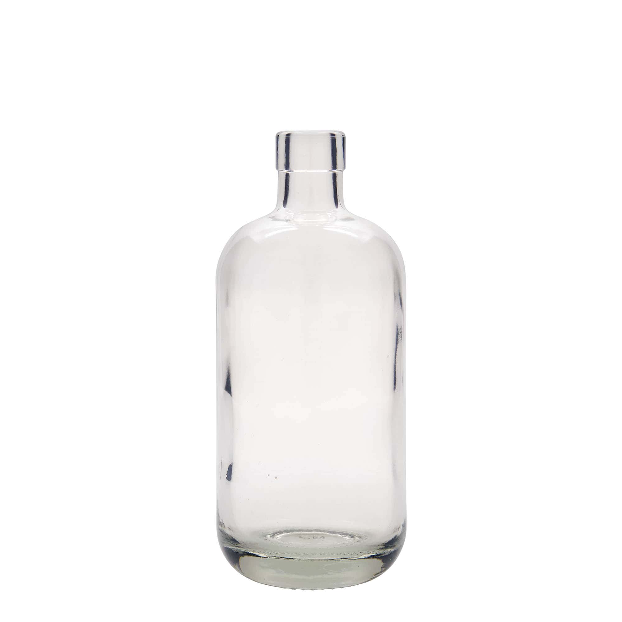 Botella de vidrio de 500 ml 'Lotto', boca: corcho