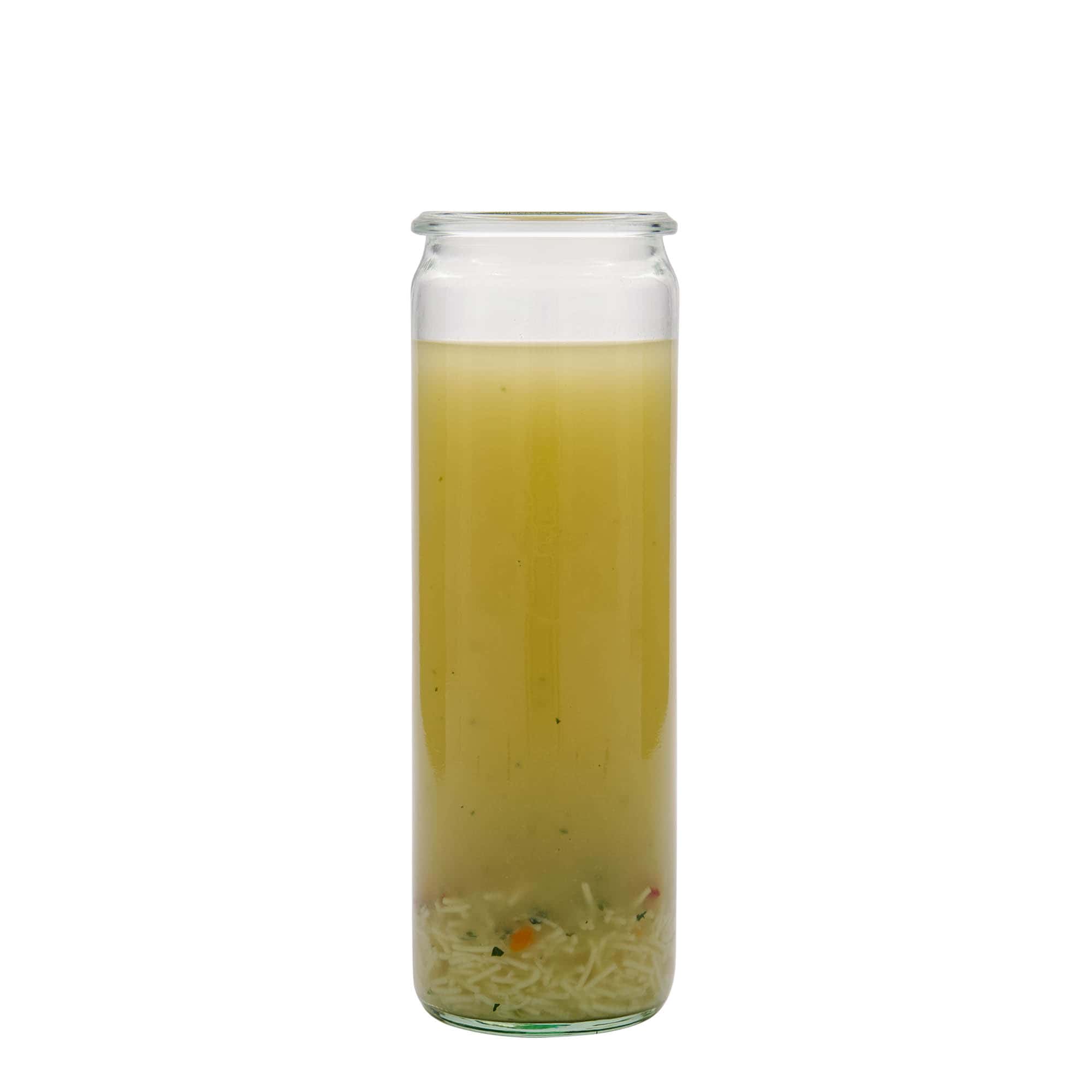 600 ml WECK vaso cilíndrico, boca: borde redondo